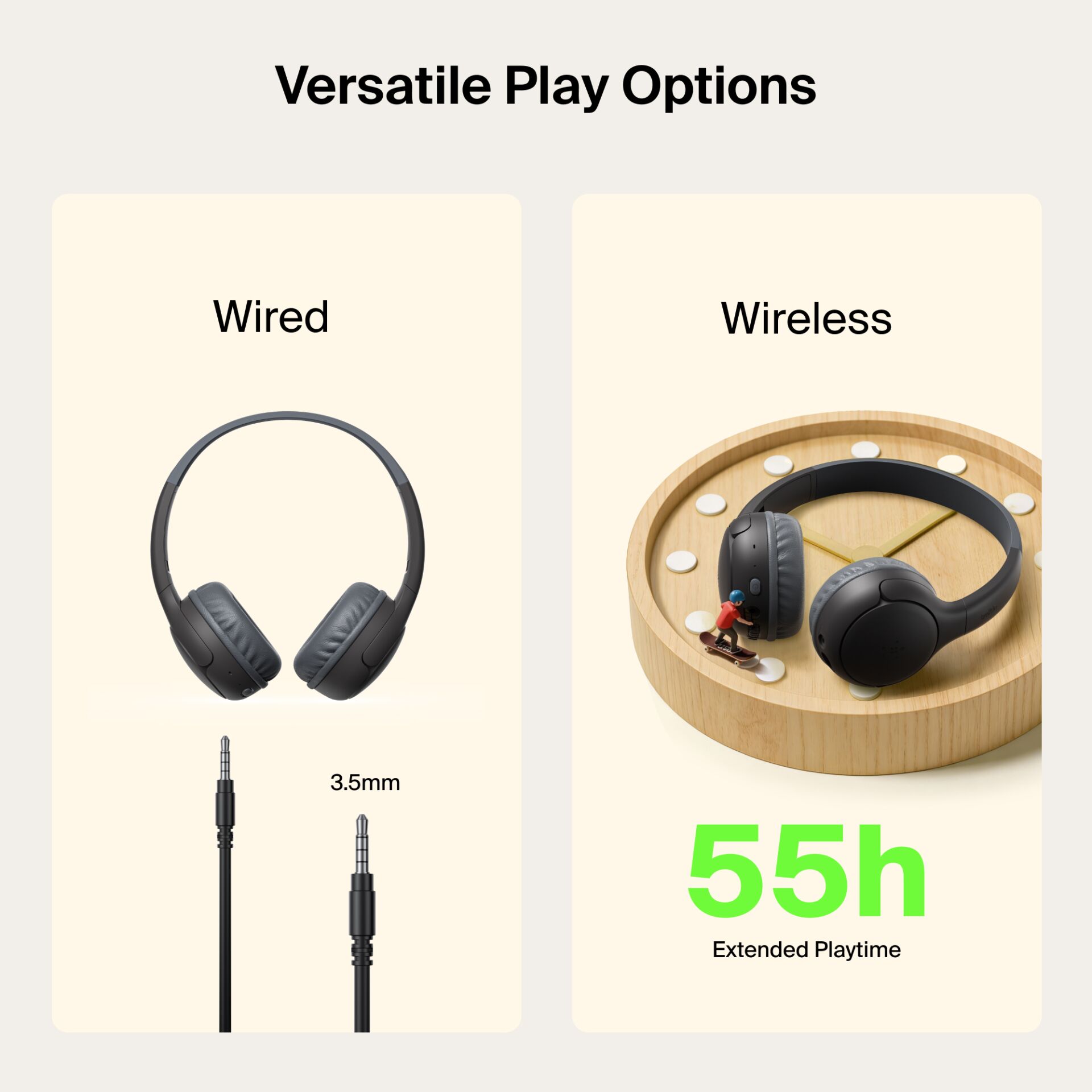 Kopfhörer, Over-Ear, Kabelgebunden, 3,5 mm, Headset