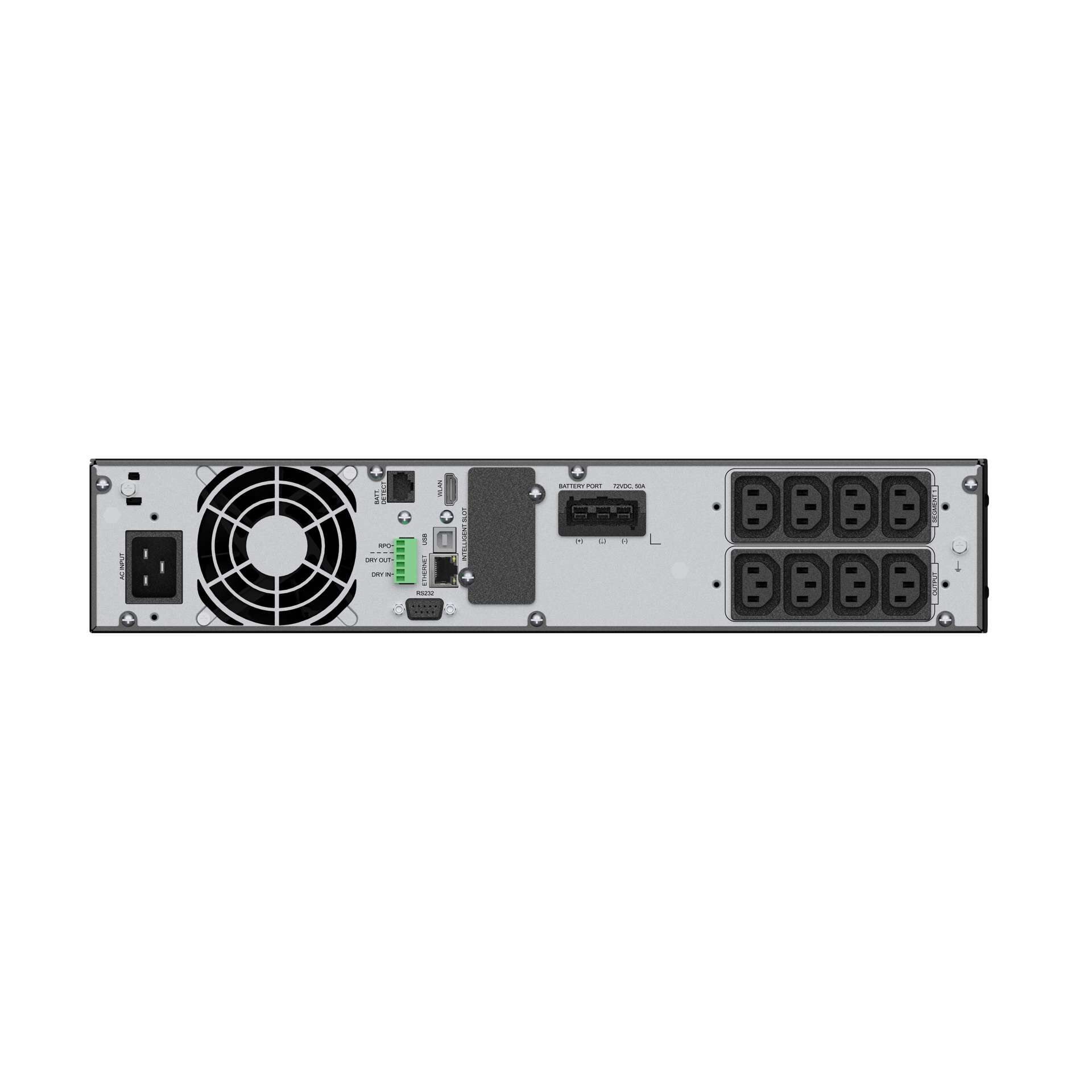 USV, Rackmount, Stromversorgung, Kühlventilator, Mehrfachsteckdosen