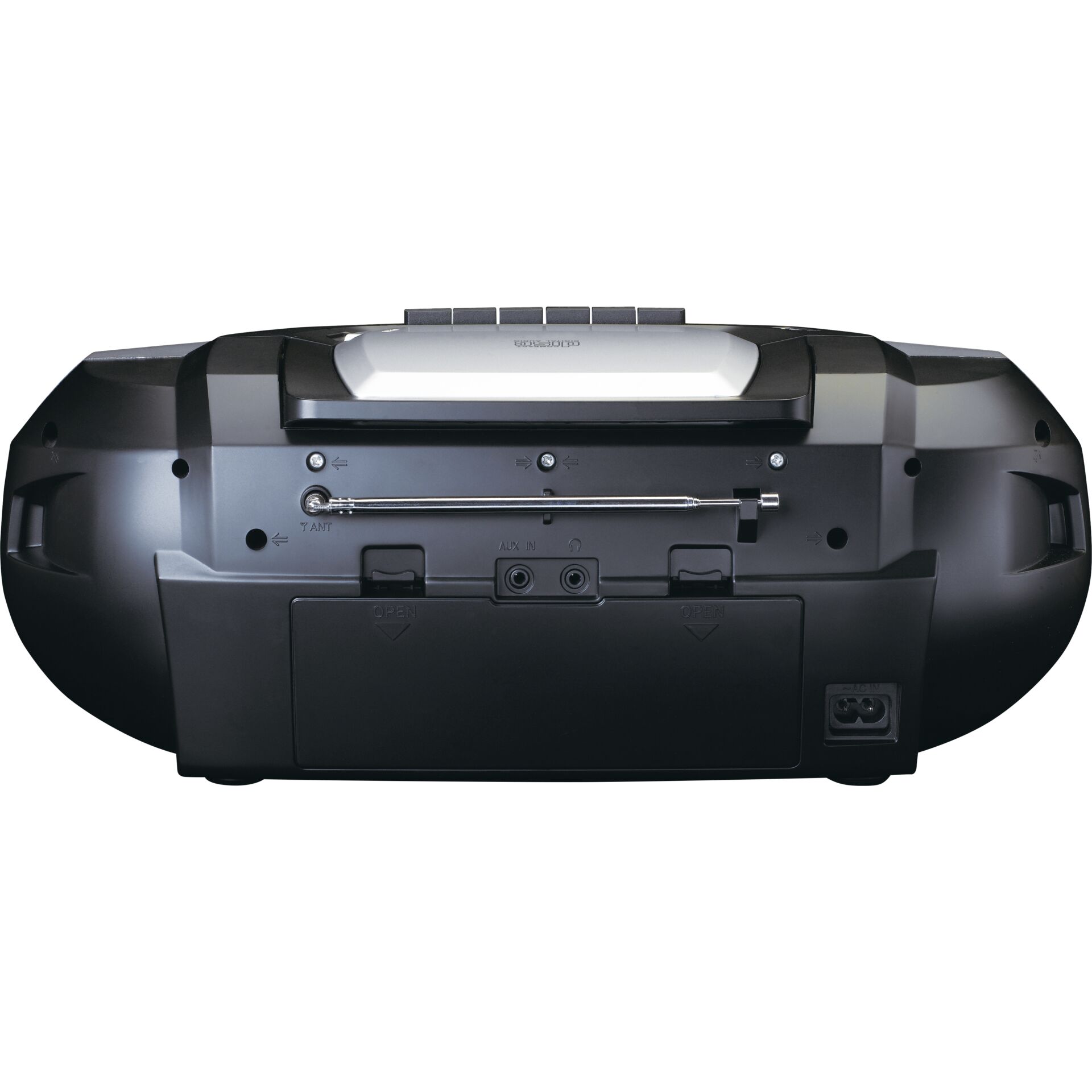 Drucker, Kassette, Druckeranschluss, Stromanschluss, Akkordeon?