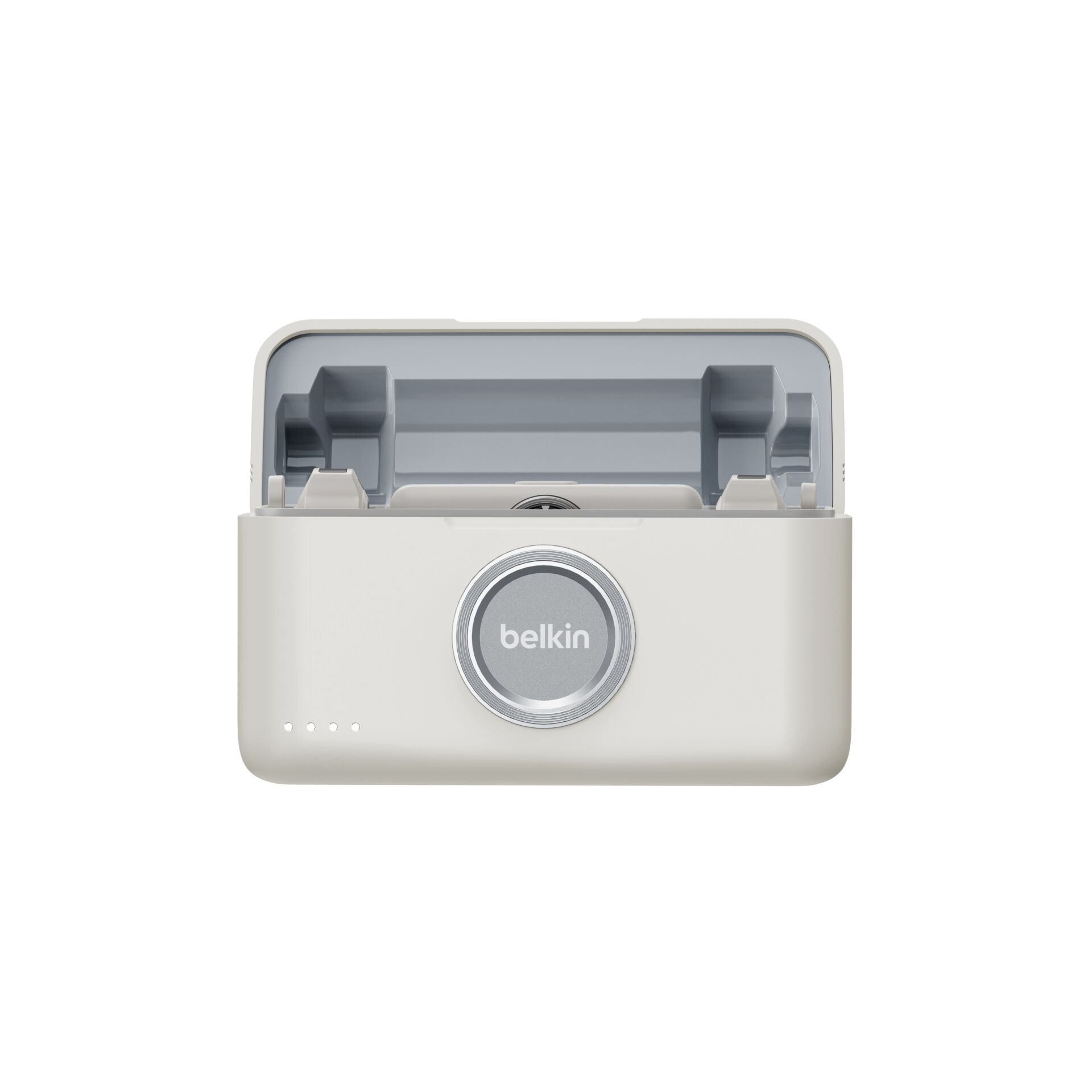 Mini-Drucker, portabler Drucker, Thermodrucker, kabellos, Cremefarbe