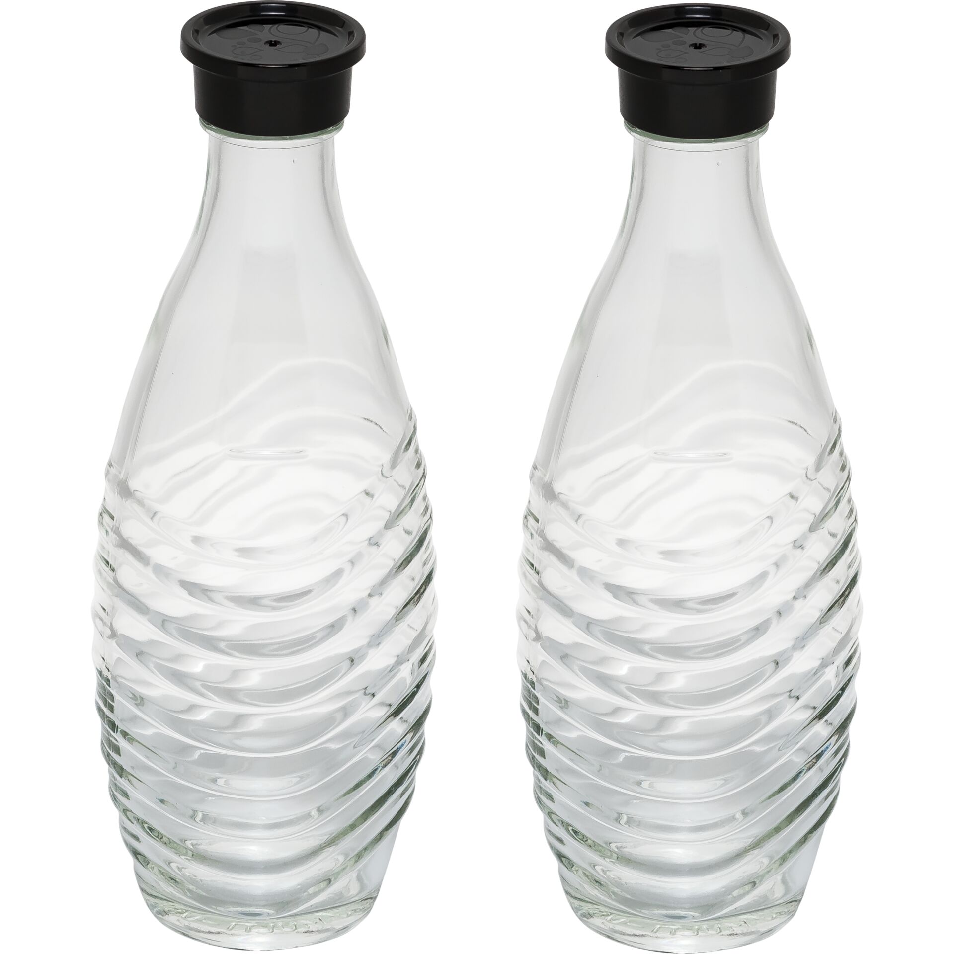 Sodastream Crystal Penguin Doppelpack Glaskaraffen 0,7L