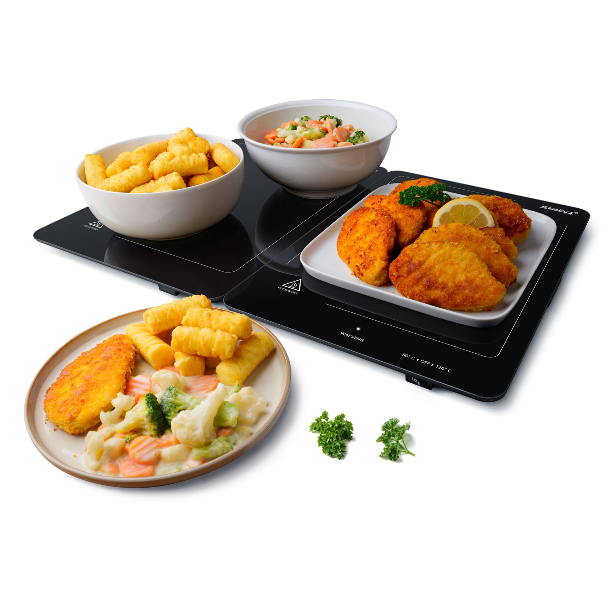 Essen, Mittagessen, Mahlzeit, Präsentation des Essens