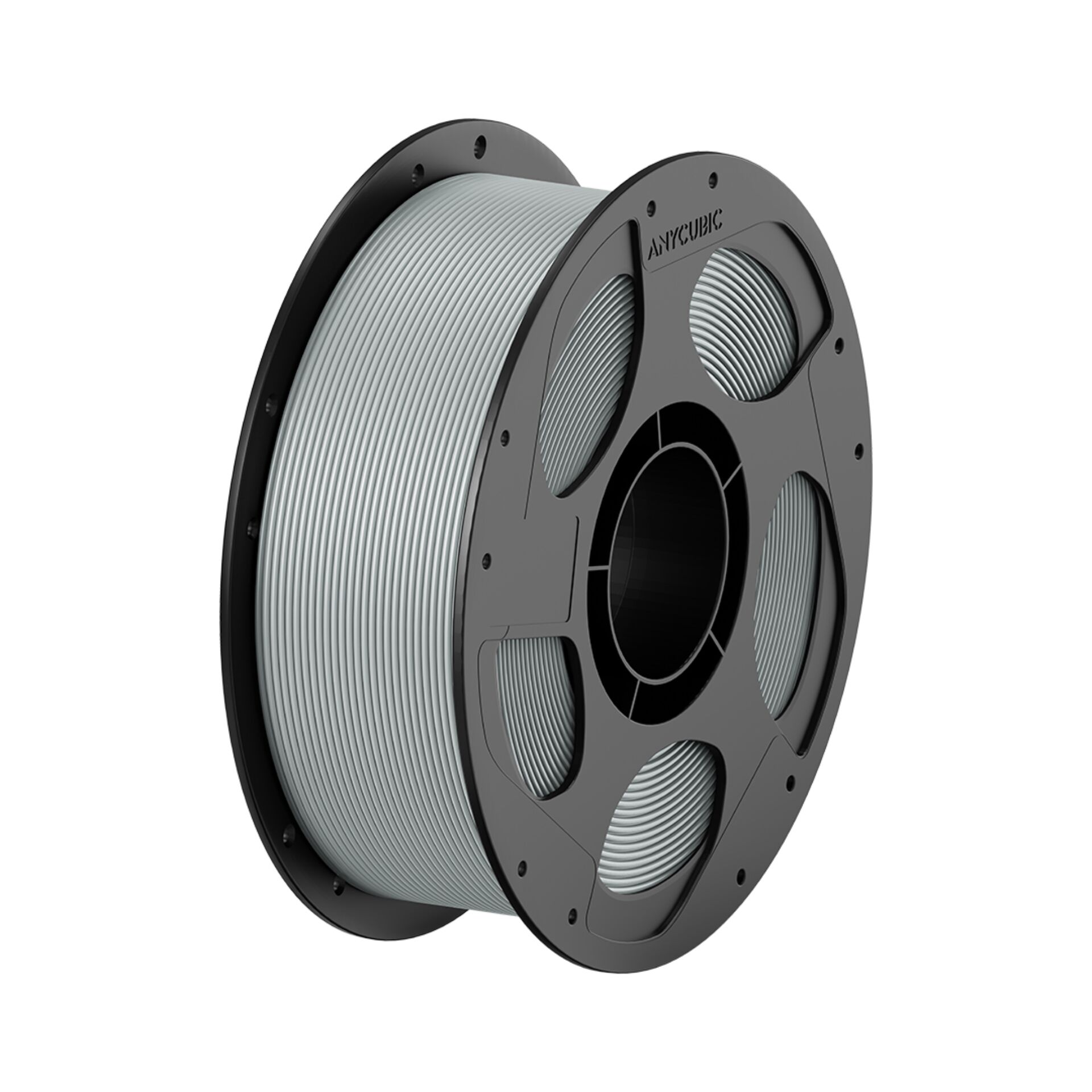 3D-Druck, Filament, Spule, PLA-Filament, Grau