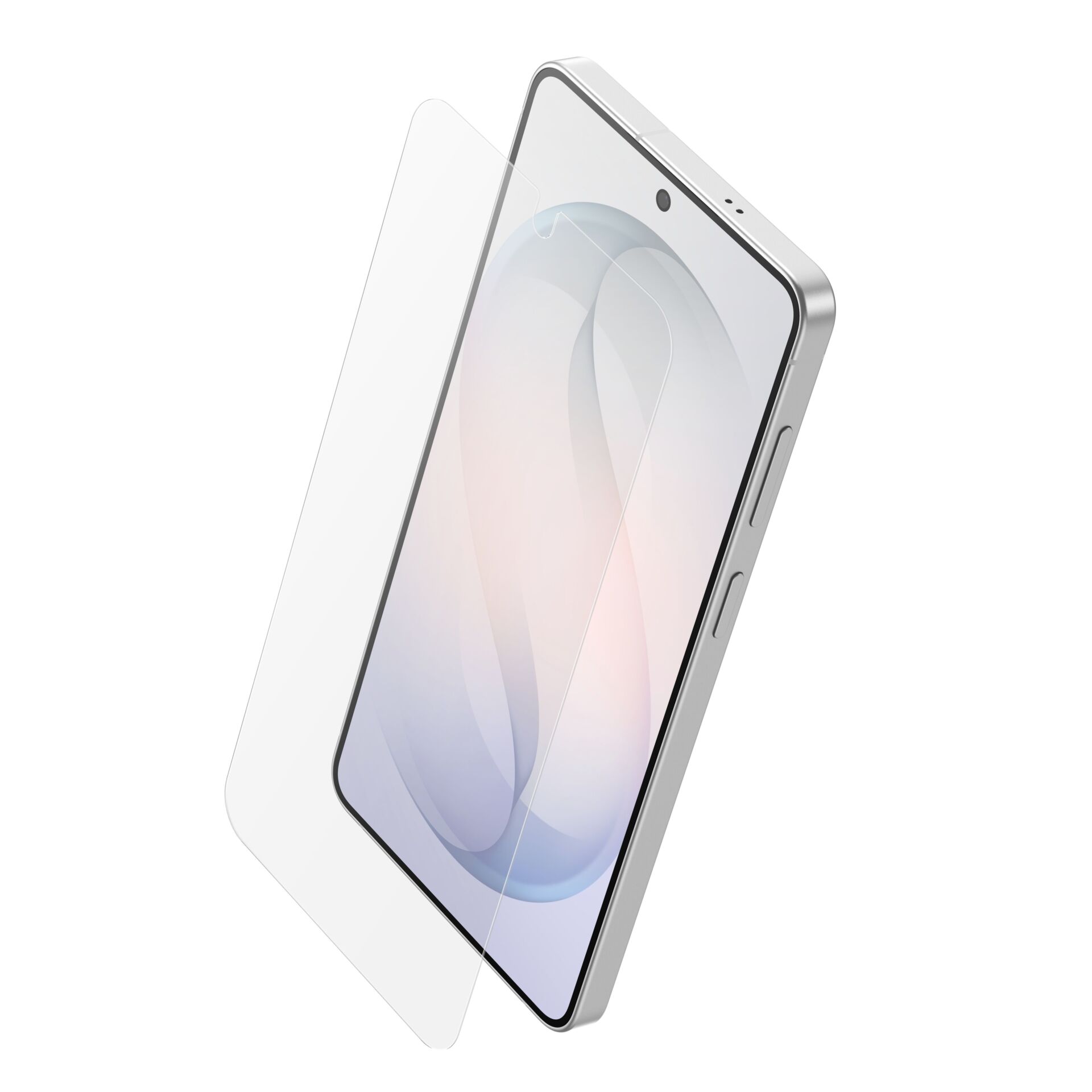 Smartphone, Displayschutzfolie, Weiß, Randloses Display, Schlankes Gehäuse