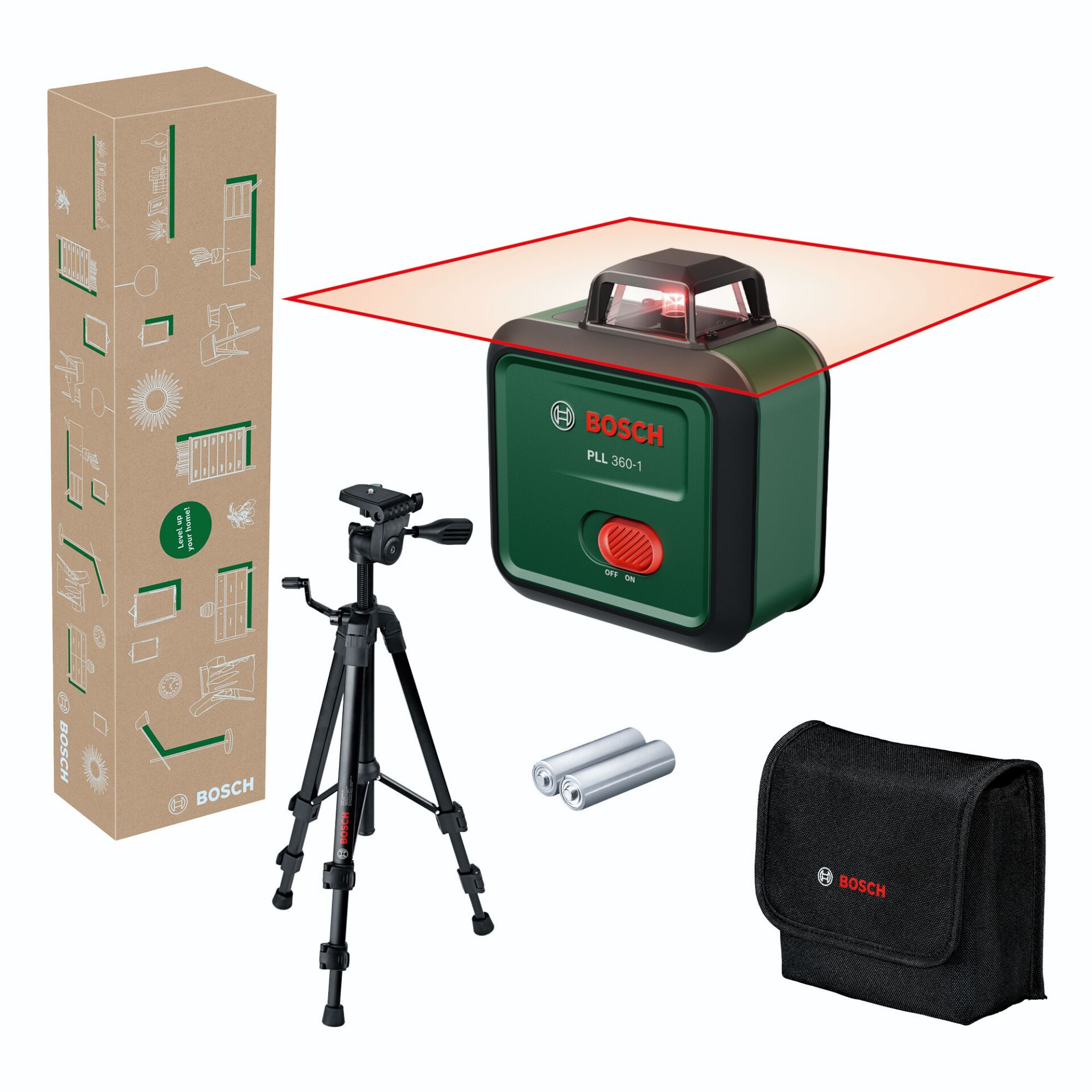 Bosch PLL 360-1 Set  Linienlaser