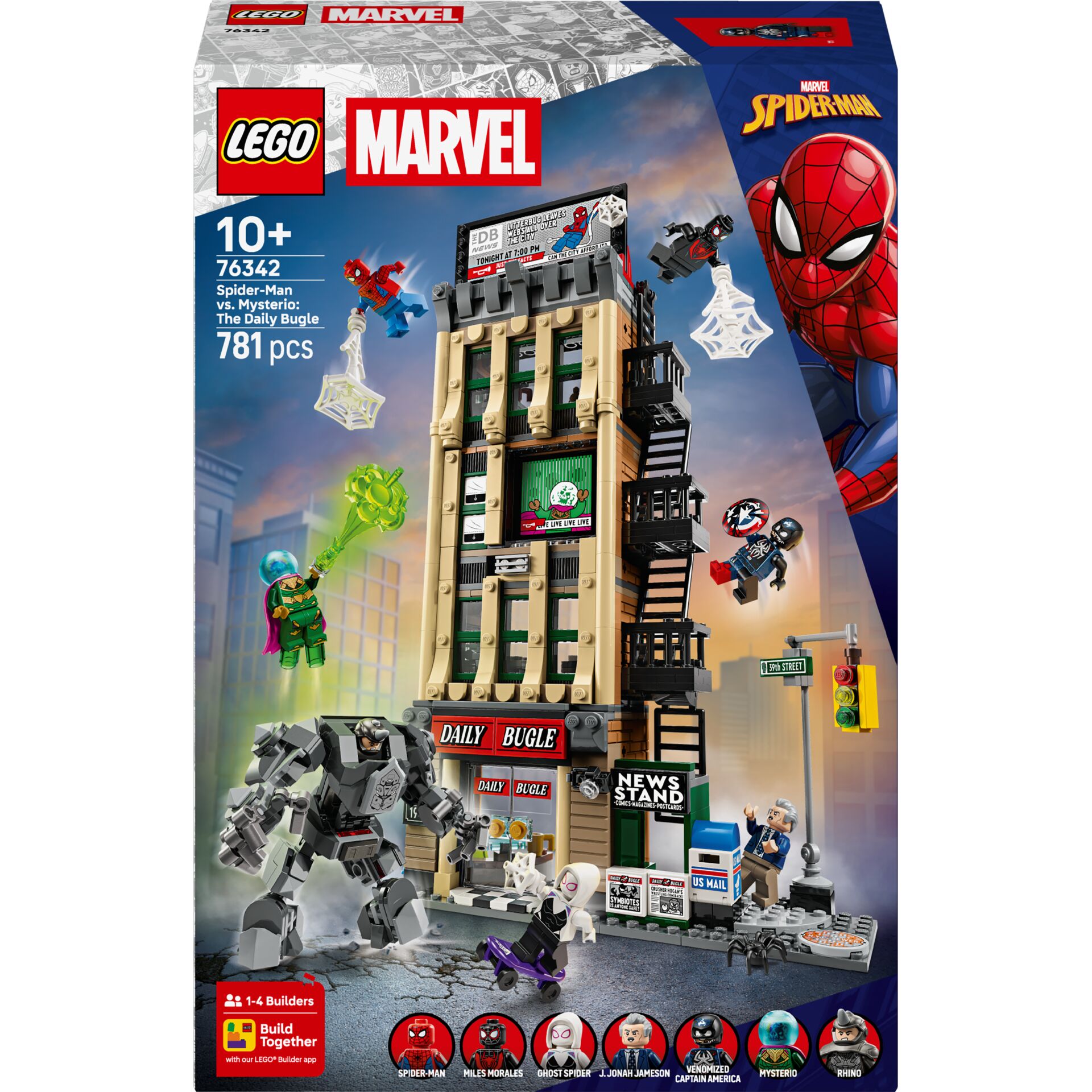 LEGO Marvel Super Heroes 76342  Spider-Man vs. Mysterio