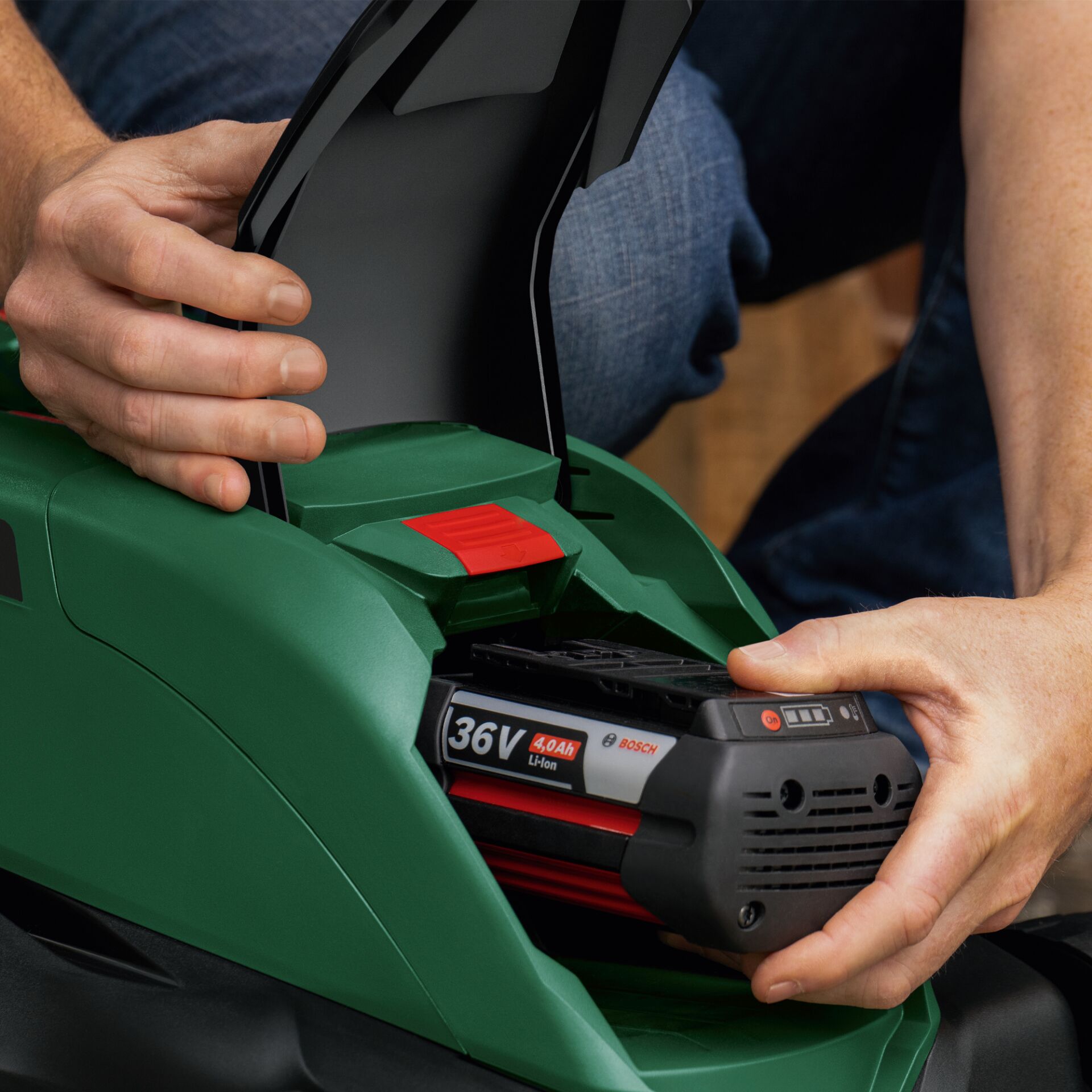 Gras, Pflanze, Rasen, Person