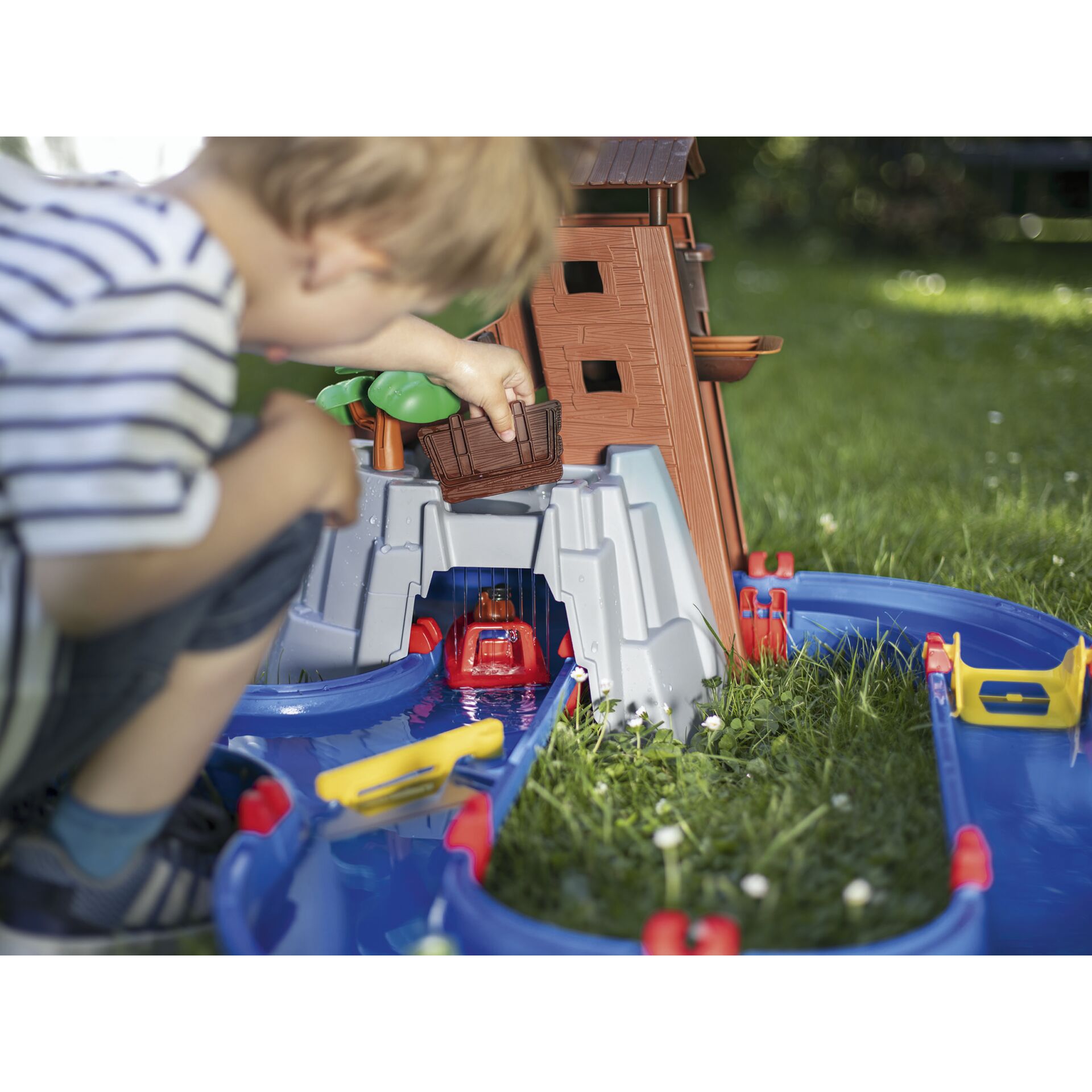 Gras, Rasen, Junge, Kind, Person