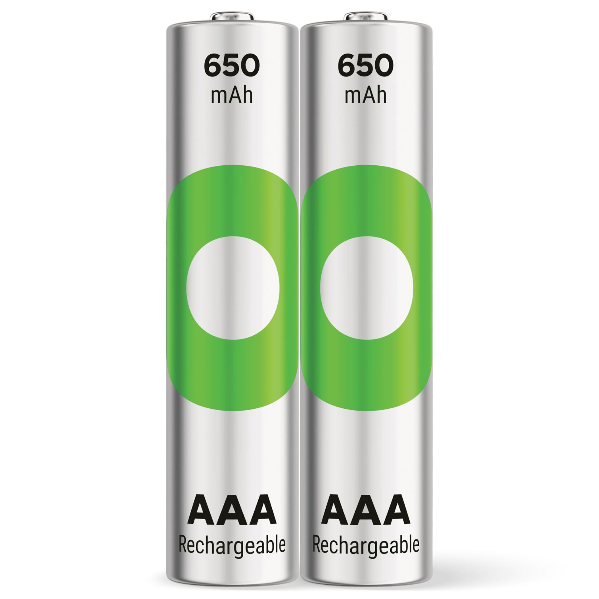 1x2 GP ReCyko NiMH Akkus AAA  650mAh DECT-Telefon