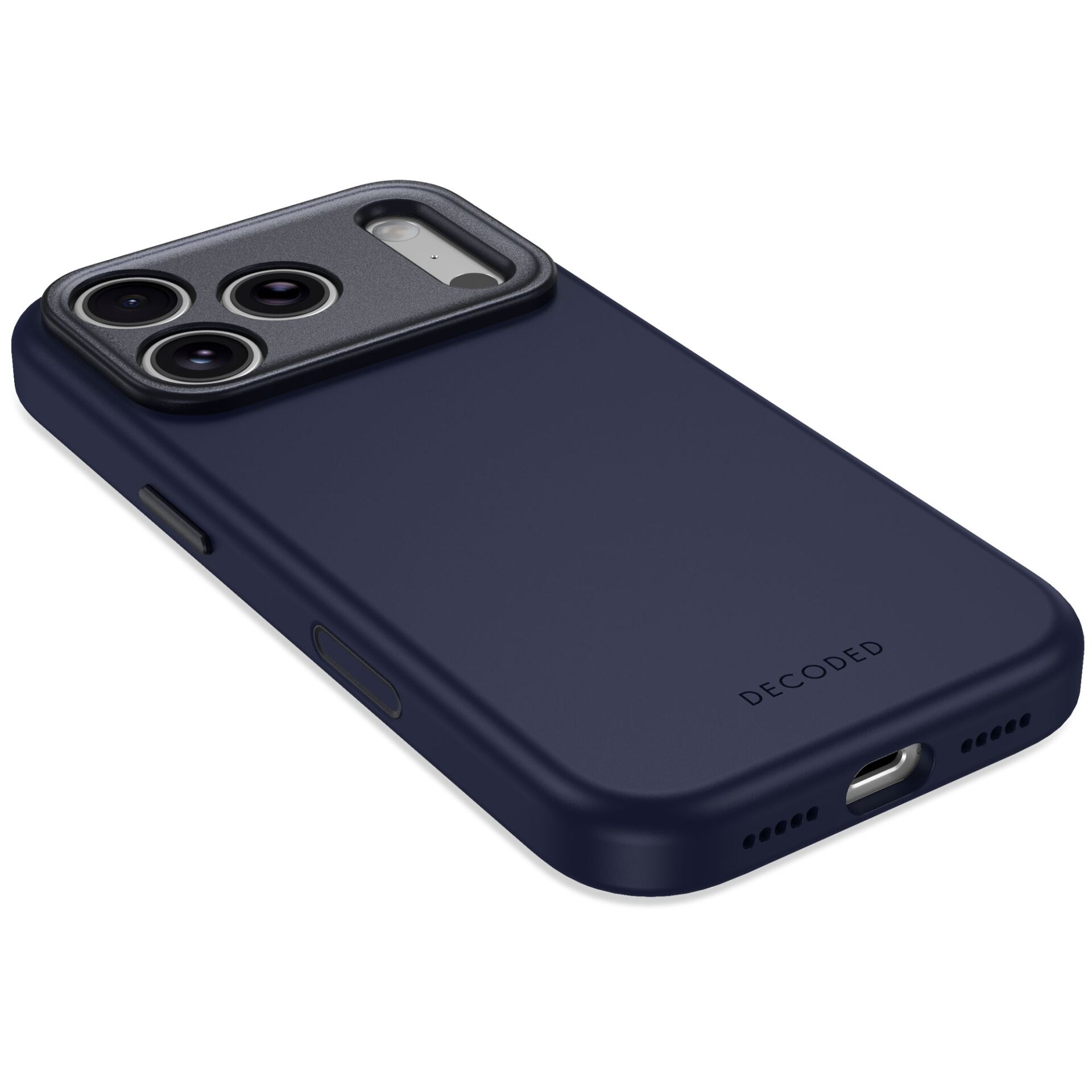 Hülle, Case, Smartphone, Navy, Decoded