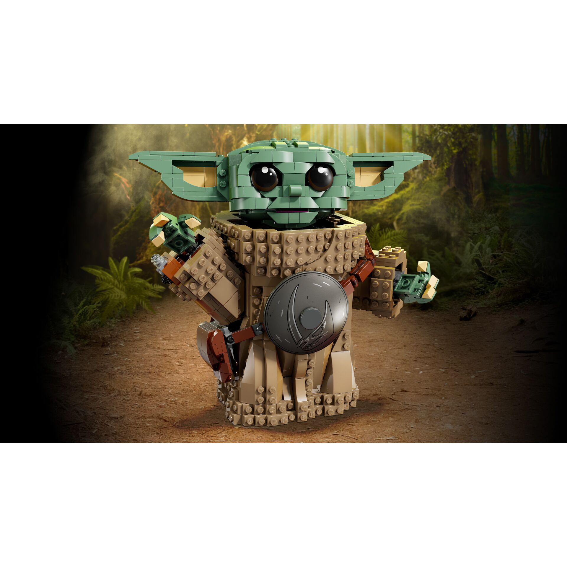 LEGO, Baby Yoda, Figur, Minifigur, Bronzene Rüstung