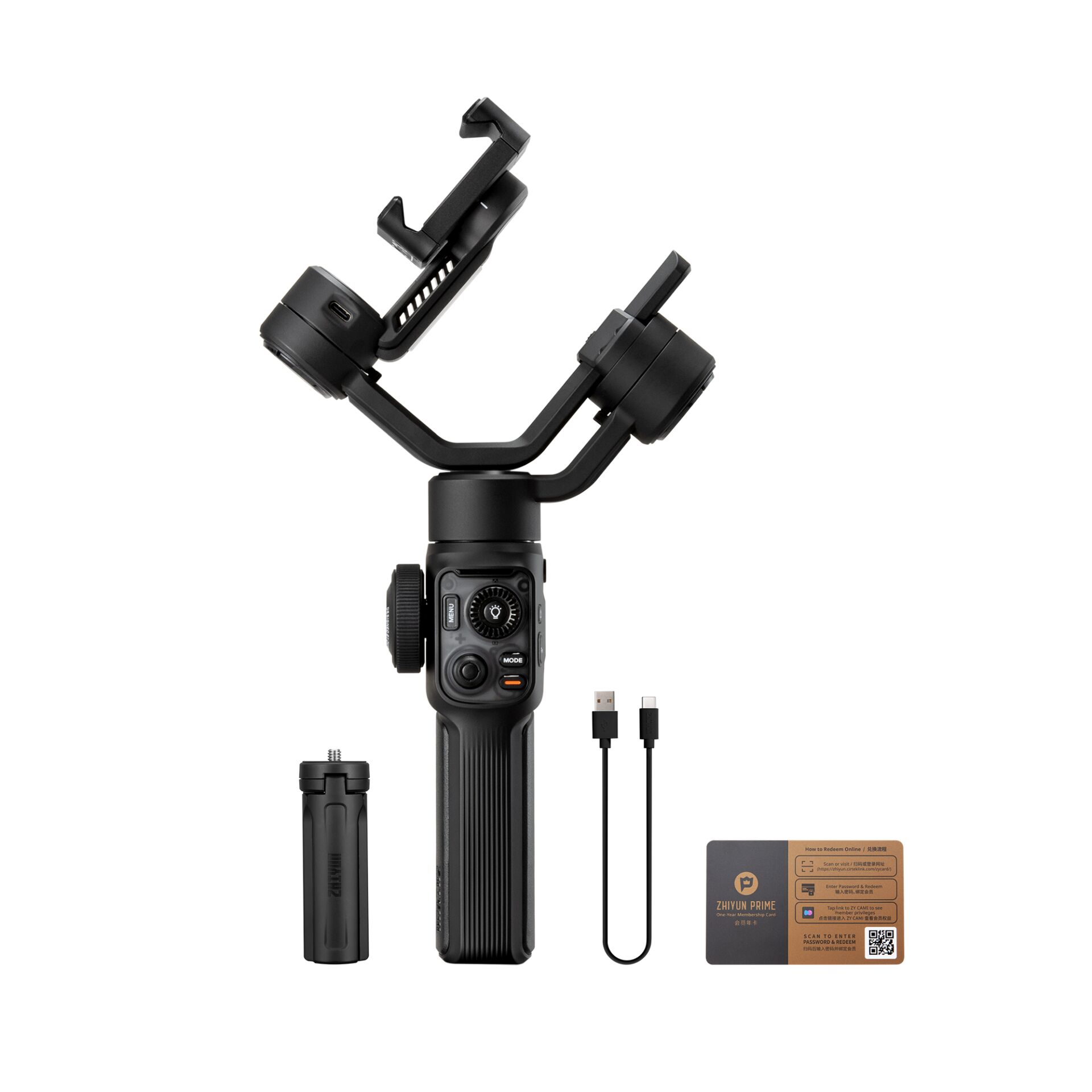 Zhiyun Smooth 5S AI Elektronik, Videokamera, Elektrisches Gerät, Mikrophon, Rauchrohr