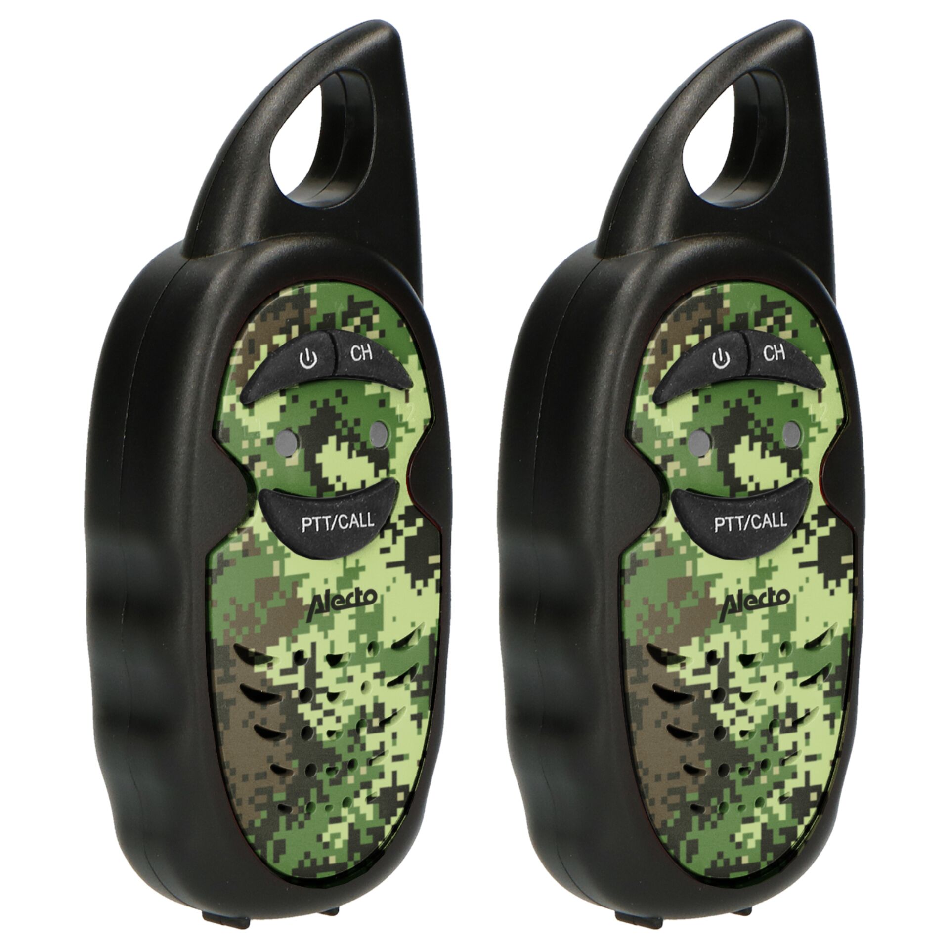 Alecto Walkie Talkie 2er Set für  Kinder, 3 km Reichw., camouflage