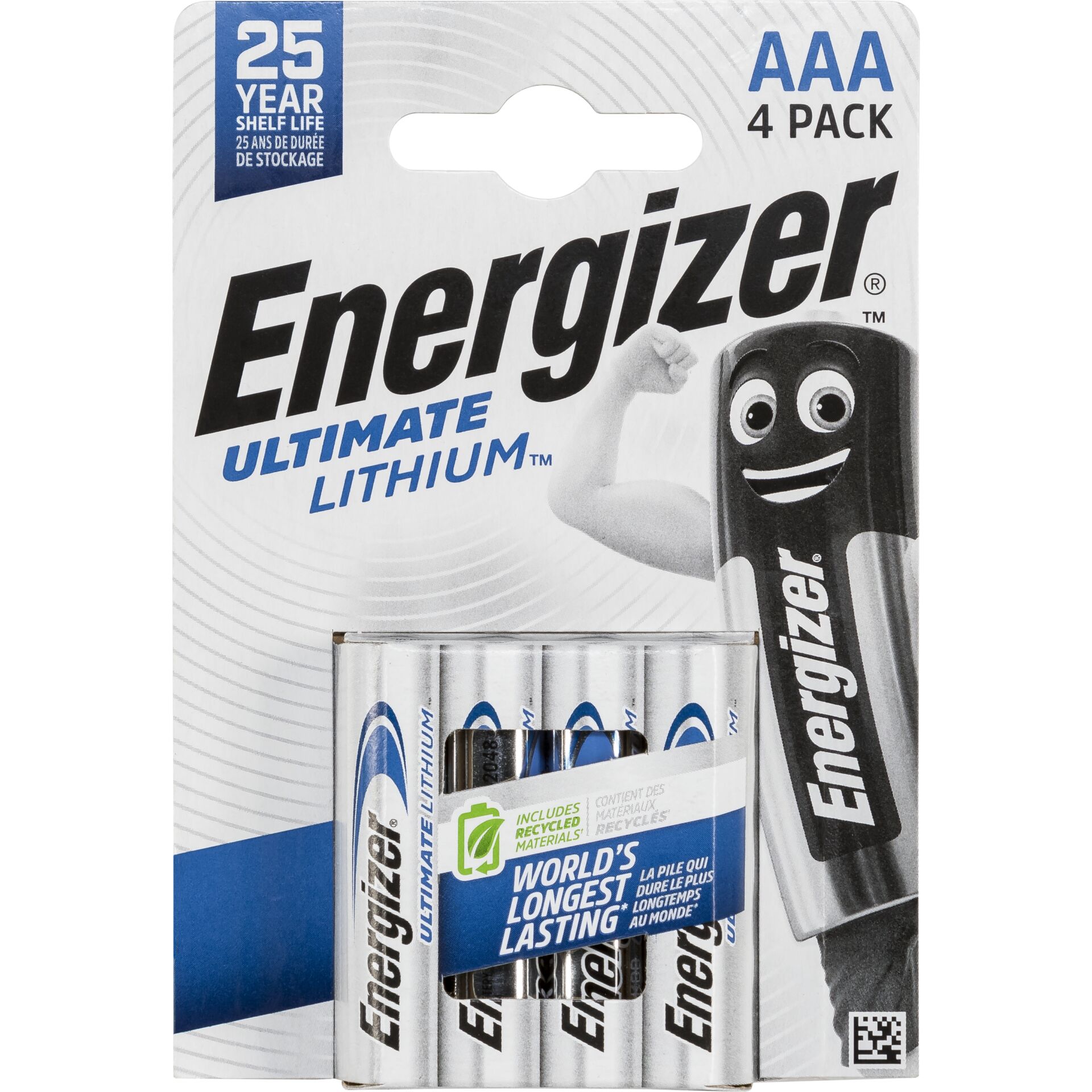 1x4 ENERGIZER Ultimate Lithium  Micro AAA LR 03 1,5V