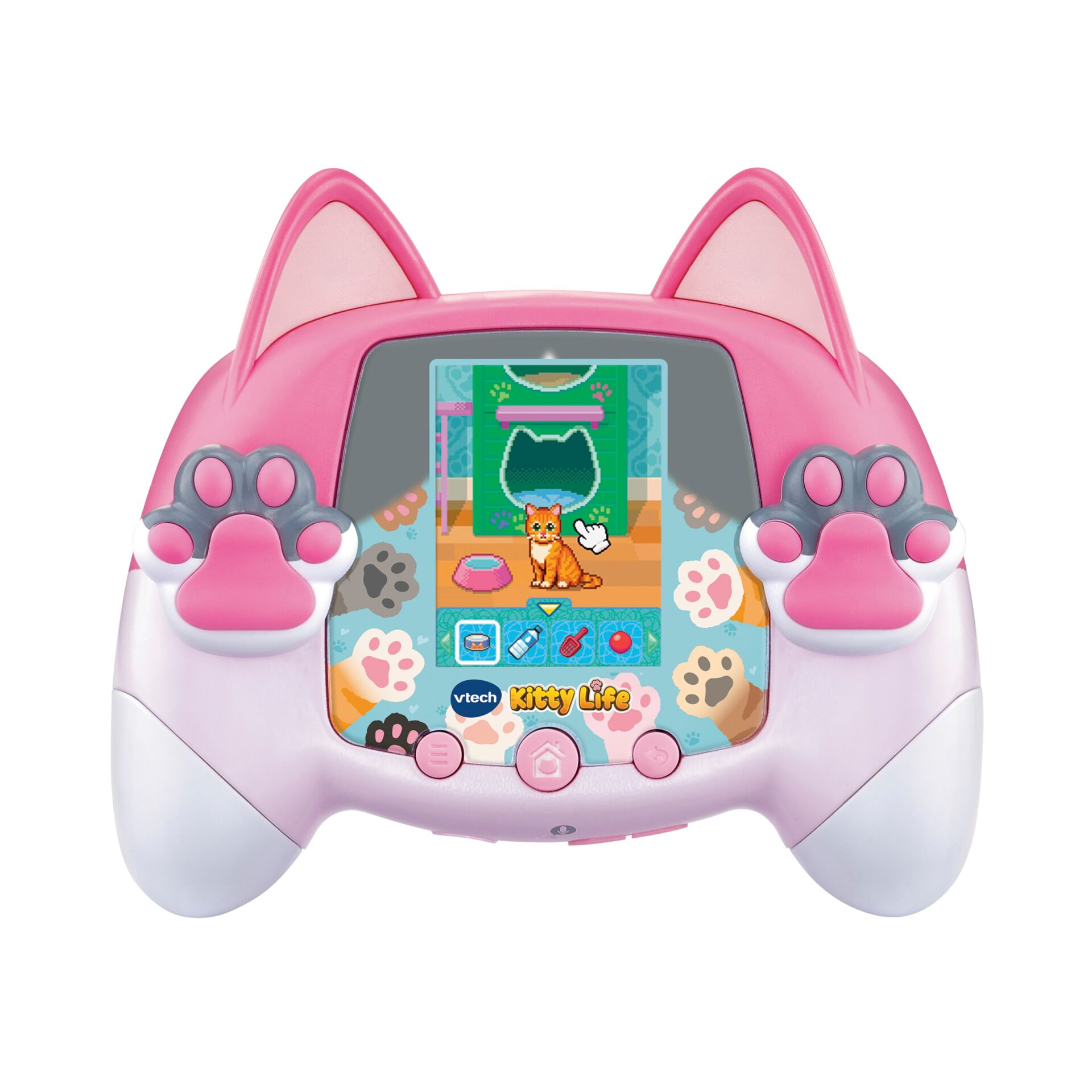 Kinderspielzeug, Katzenspielzeug, Lernkonsole, Pink, Kinderhandheld