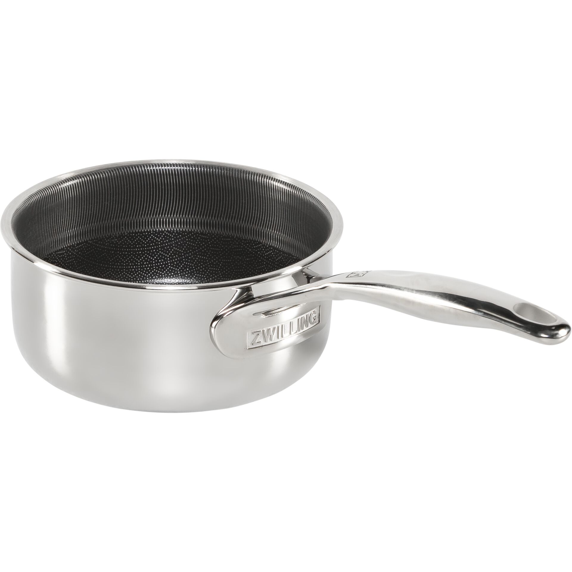 Topf, Kochtopf, Metall, Edelstahl, Antihaft