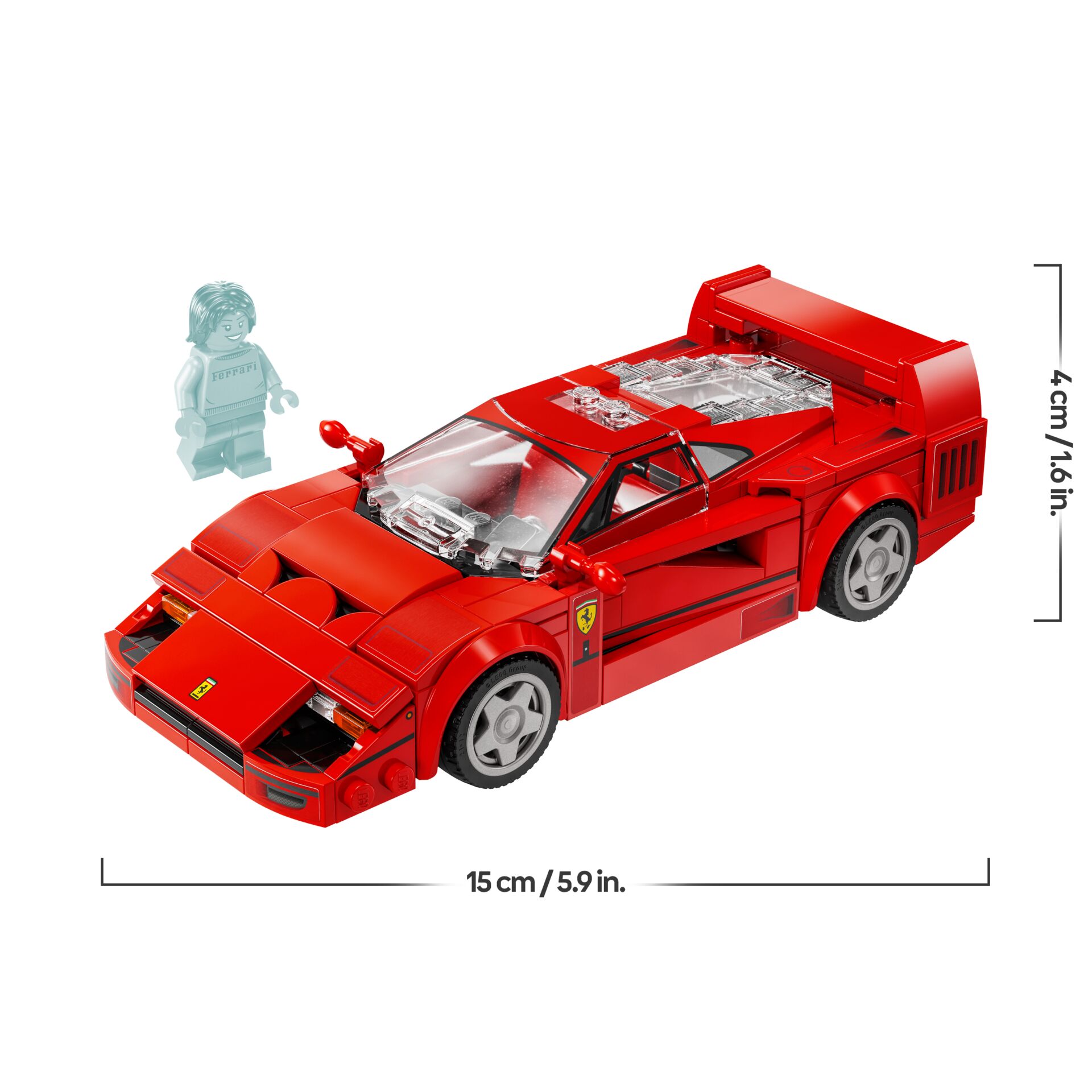lego, auto, rot, Ferrari, modell