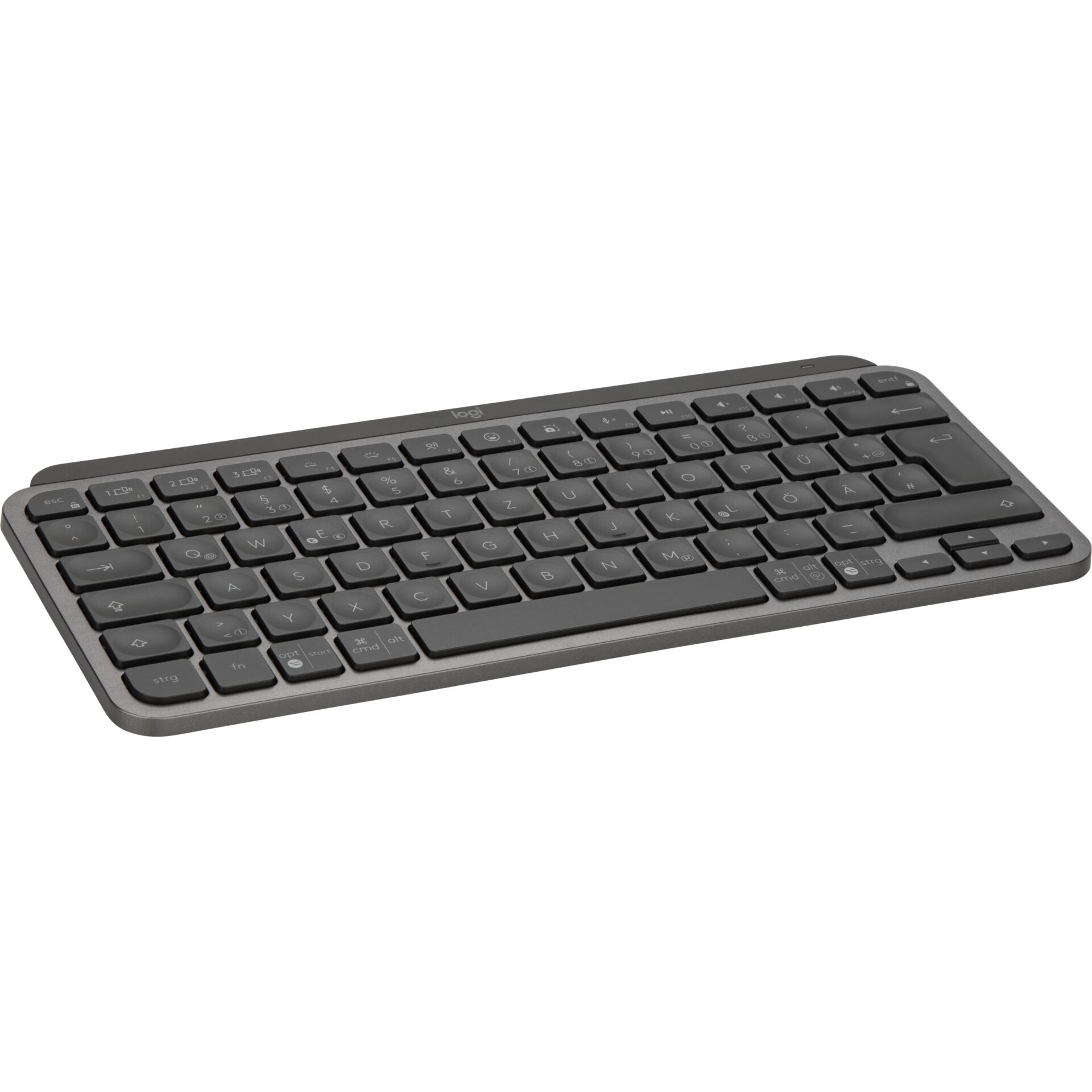 Tastatur, Kabellose Tastatur, Kompass?, QWERTZ, Grau