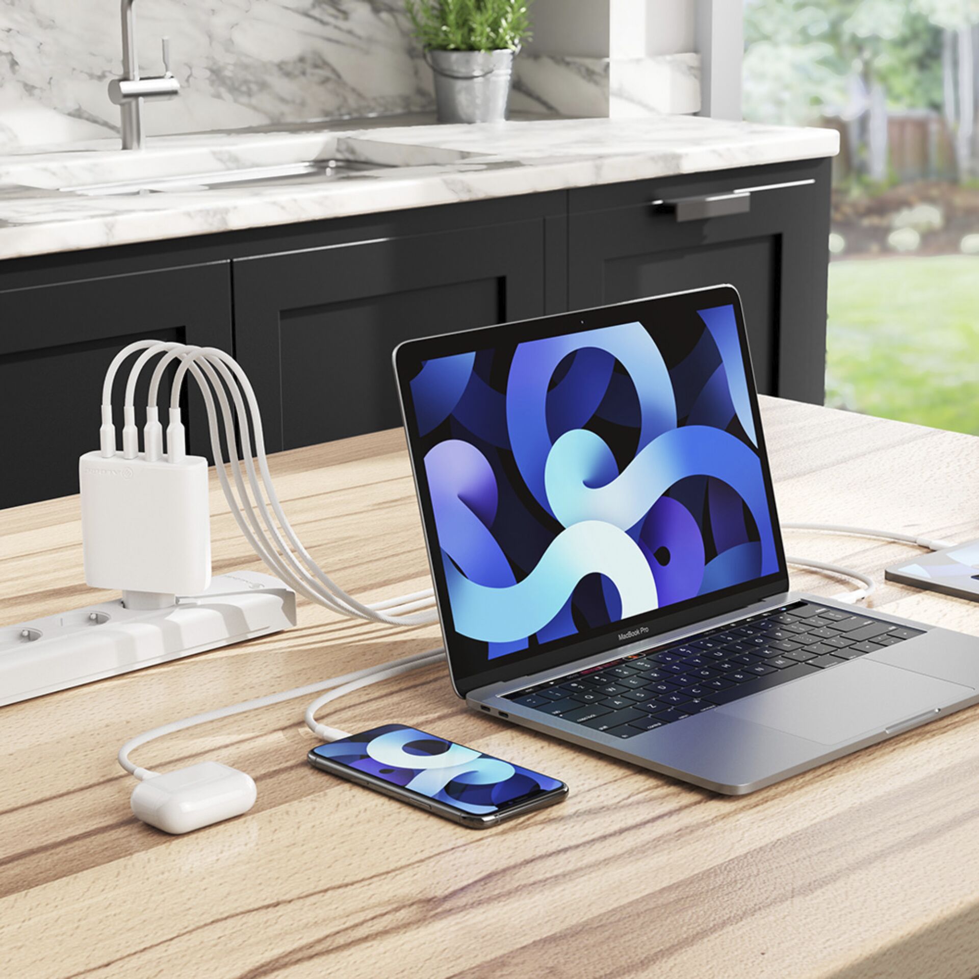 Computer, Laptop, PC, Computer-Tastatur, Tabelle