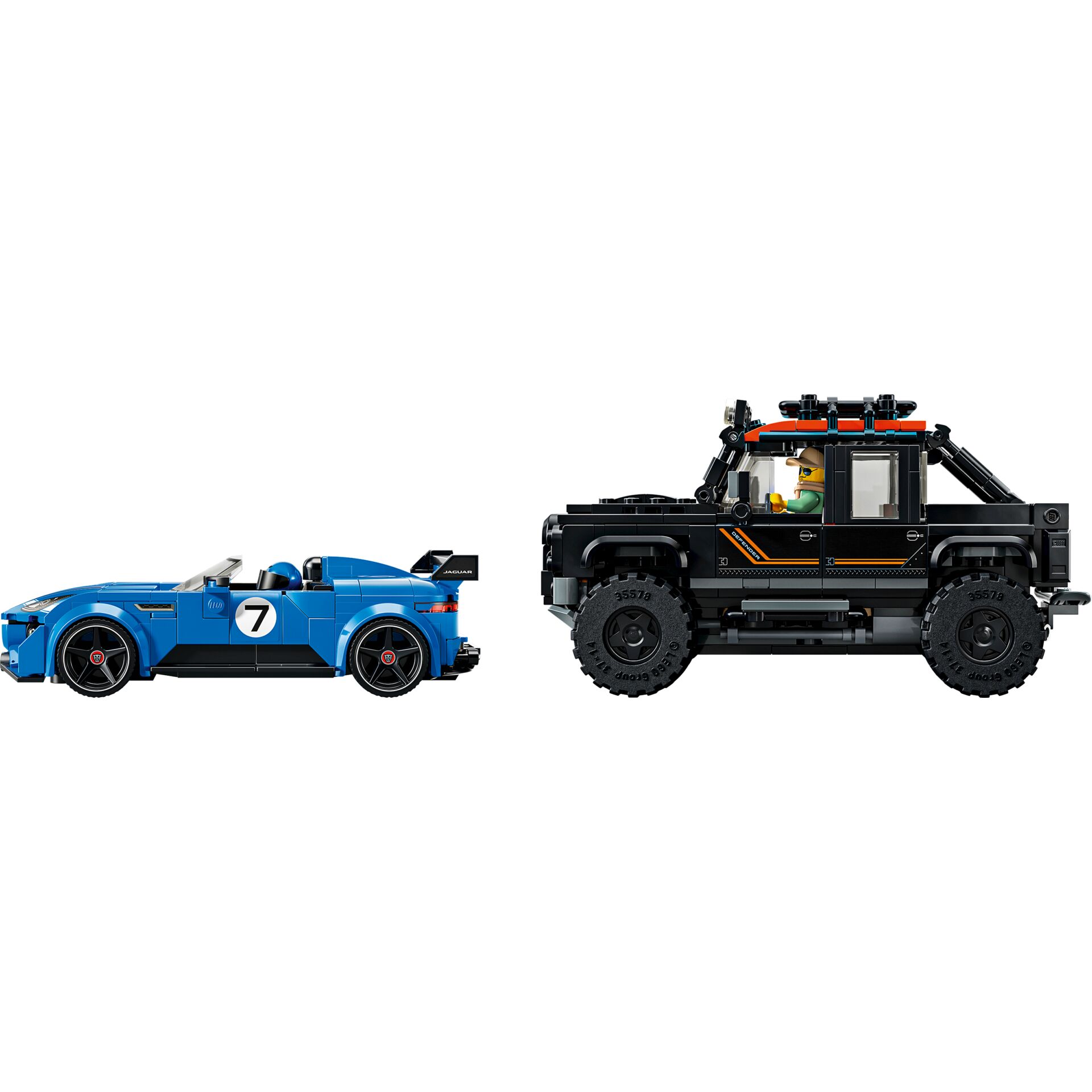 Legoauto, Rennwagen, Blue Car, Miniatur, Spielzeug