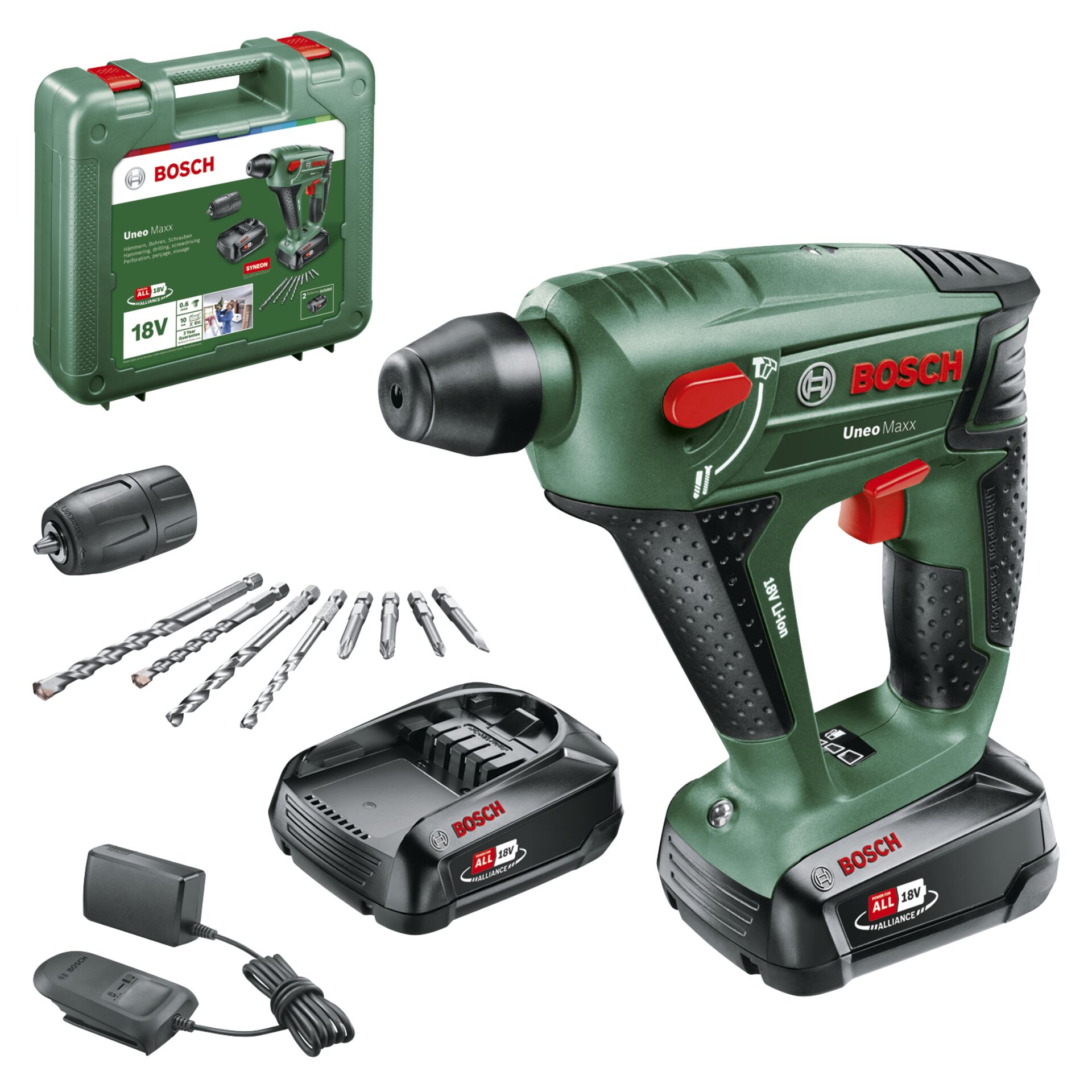 Bosch UNEO Maxx  Akku-Bohrhammer