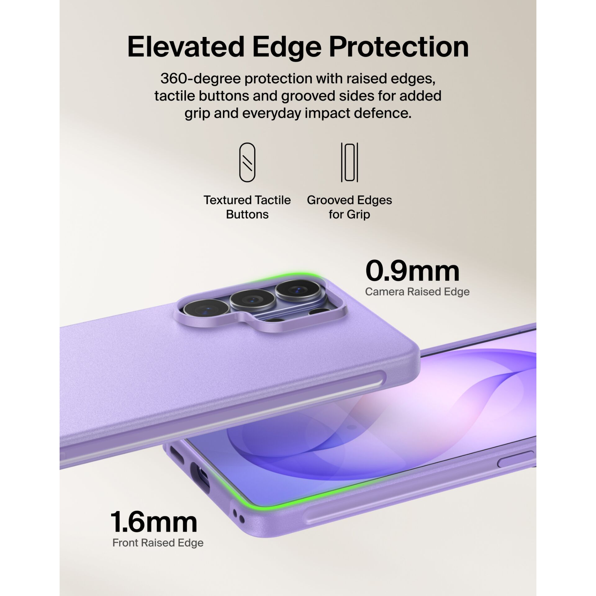 Schutzhülle, Hülle, Telefoncase, Kamerarand, Erhöhte Kante