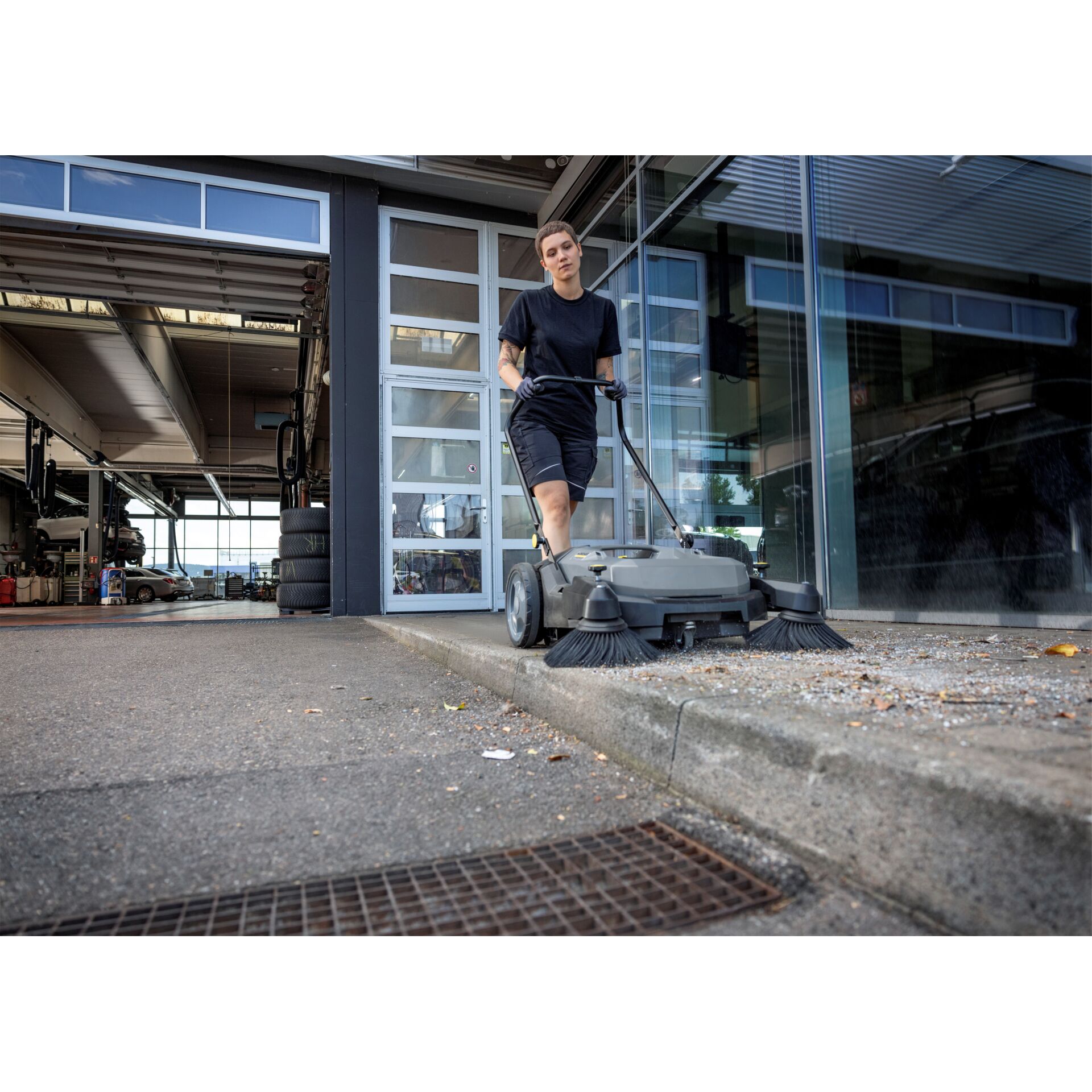 Gras, Pflanze, Rasen, Person, Rasenmäher