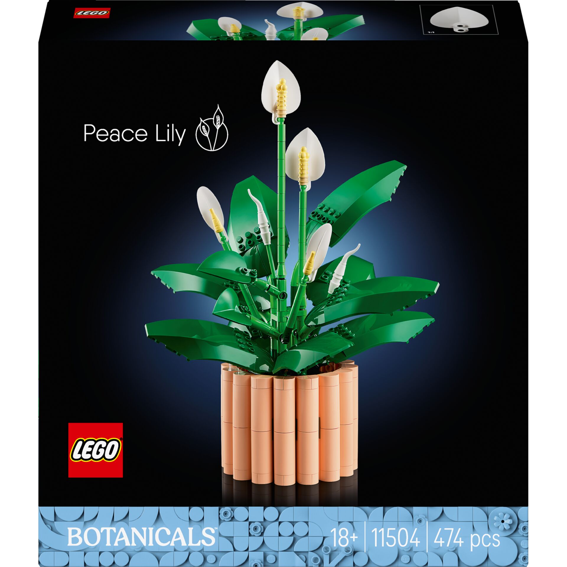 LEGO Botanicals 11504  Friedenslilie