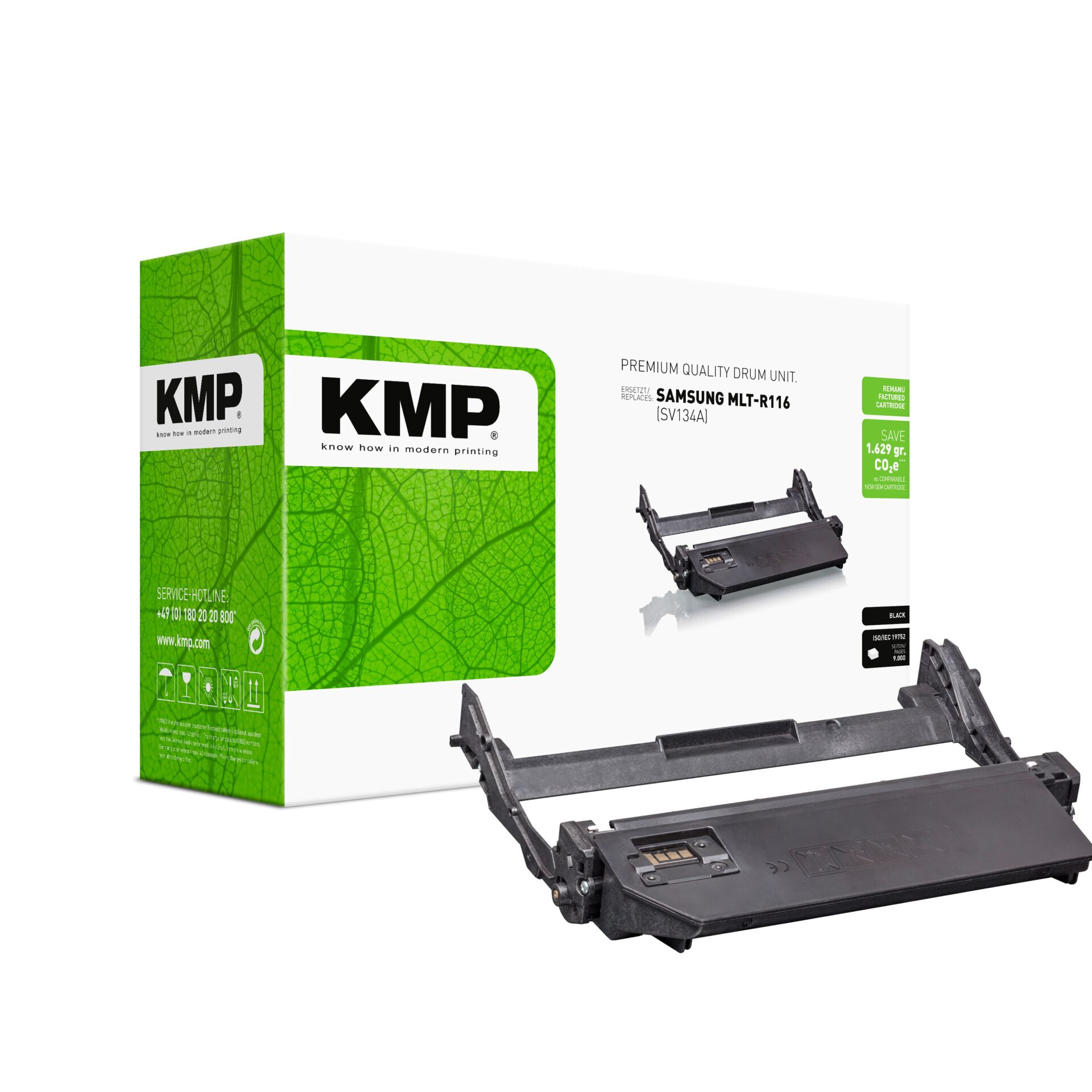 Computerausrüstung, Elektronik, Hardware, Adapter, Maschine, Tonerpatrone, Lasertoner, KMP, SAMSUNG MLT-R16, Schwarz