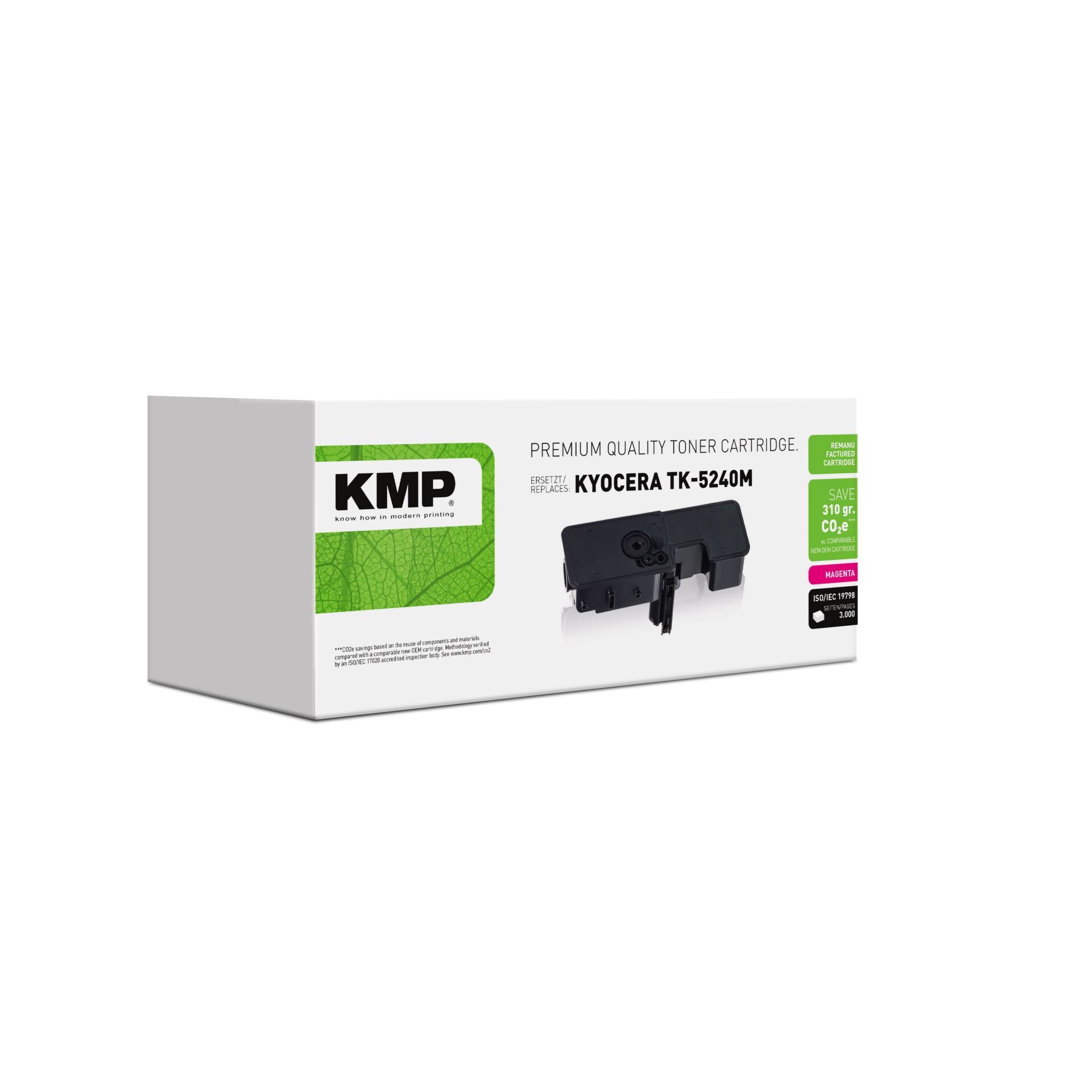 Adapter, Elektronik, Schusswaffe, Waffe, Handfeuerwaffe, Toner-Kartusche, Kyocera, TK-5240M, Magenta, KMP