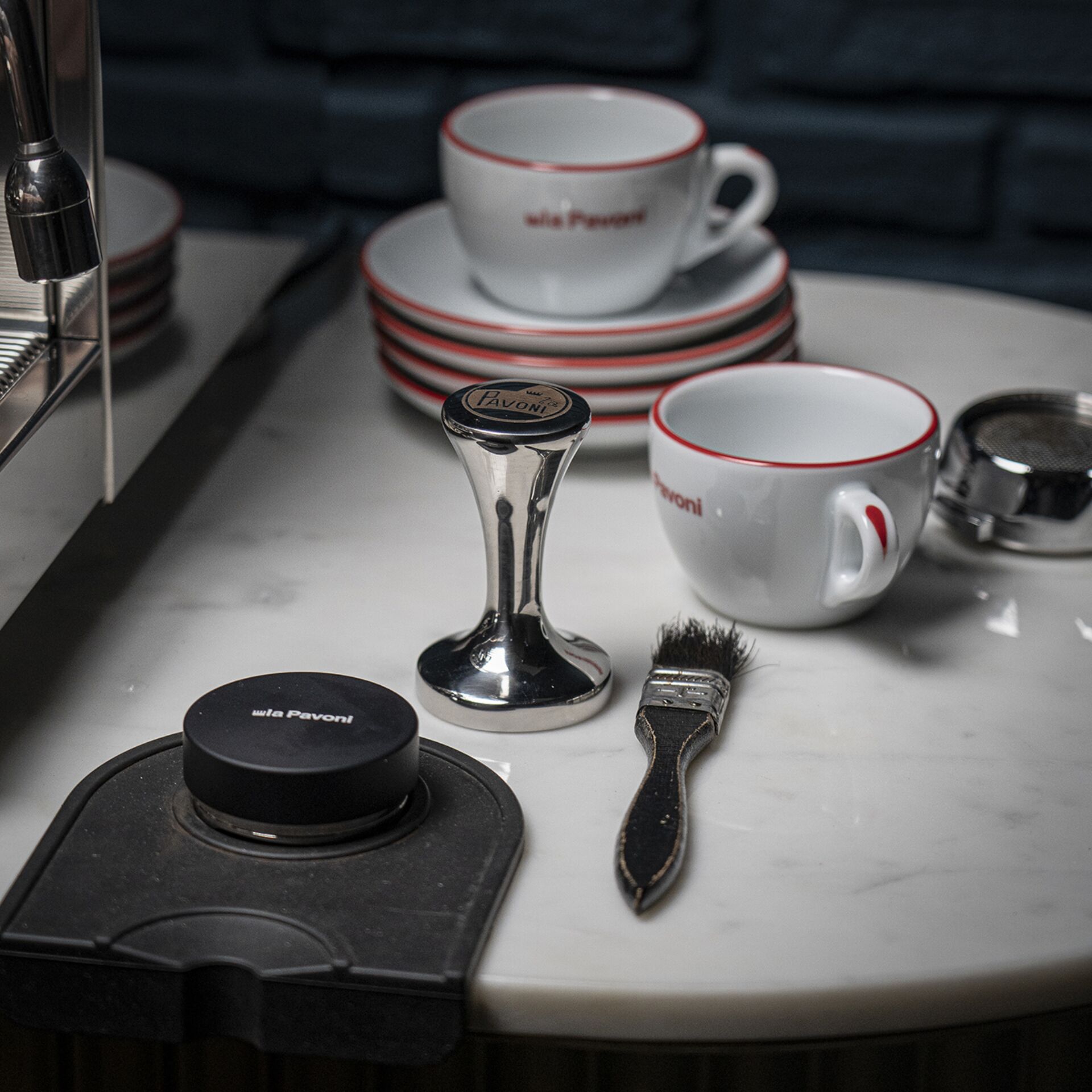 Untertasse, Tasse, Pokal, Pinsel, Werkzeug, Löffel, Tischplatte