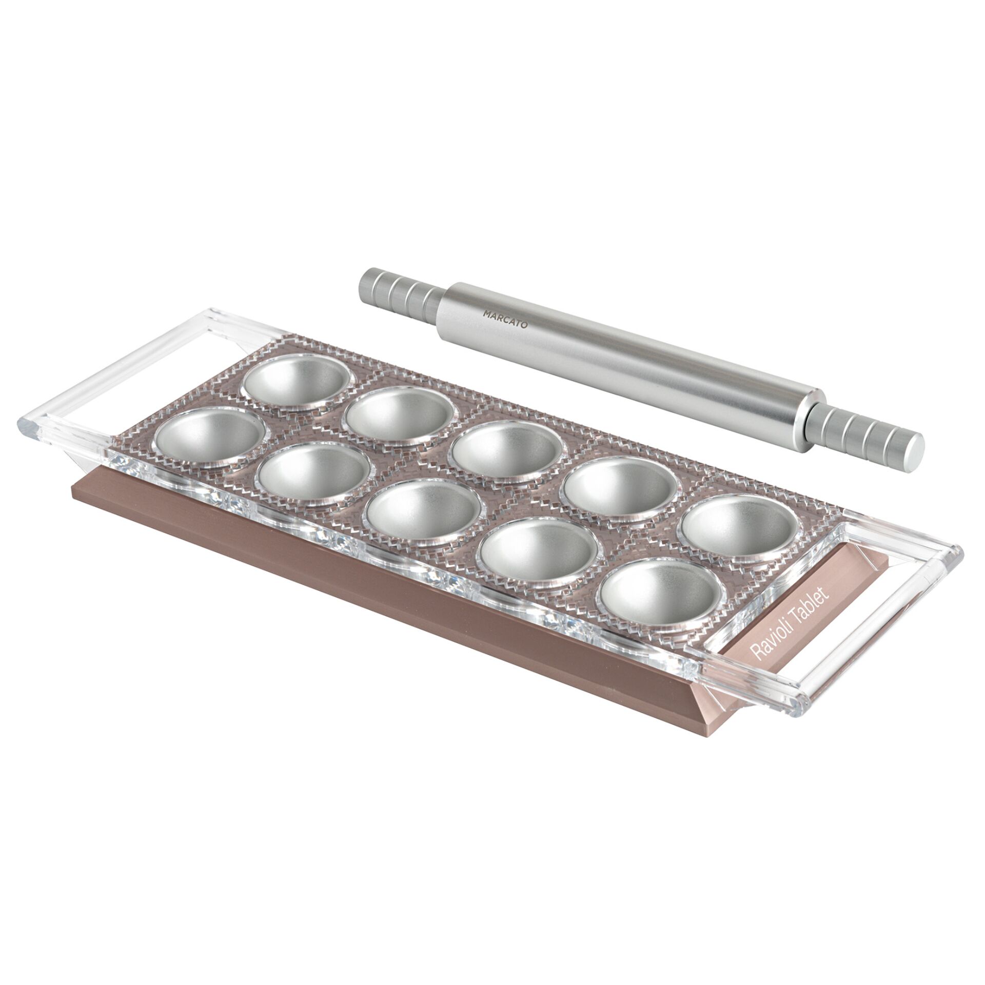 Aluminium, Aluminium, Mold, Eisform, Ravioli-Tablett, Metall, Kunststoff, Brillanter Eindruck