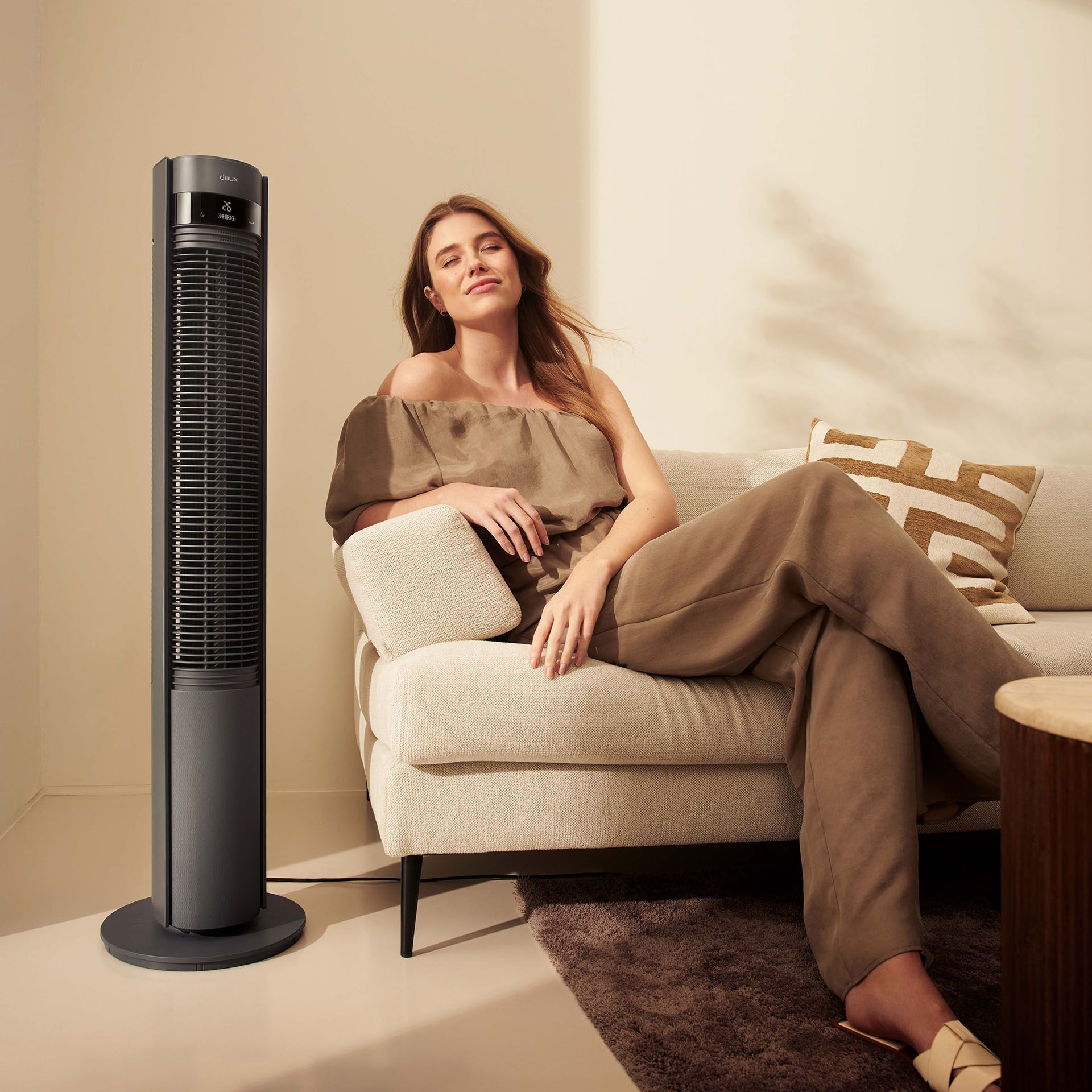 ventilator, turmventilator, standventilator, wohndekoration, wohnzimmer