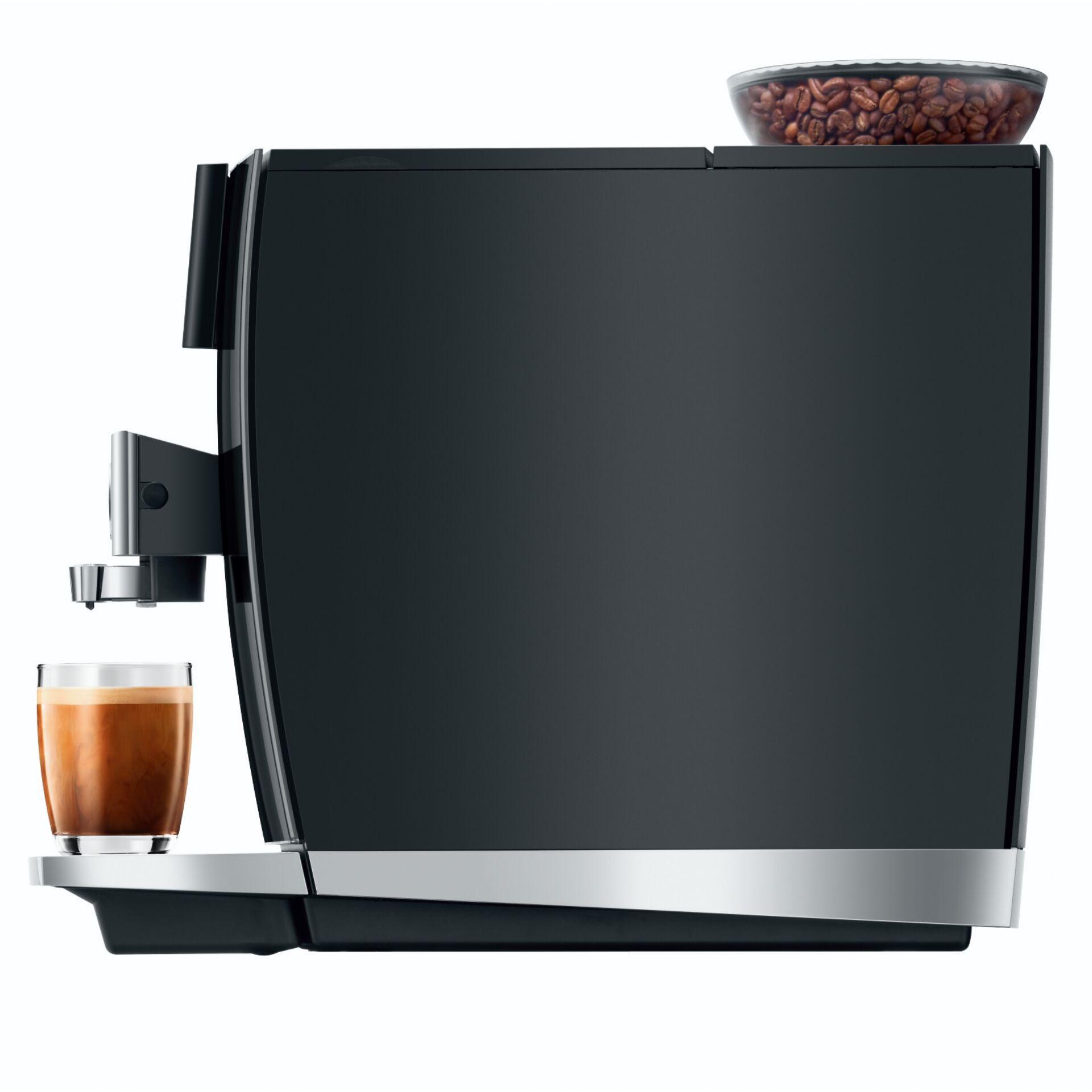 Kaffeemaschine, Espressomaschine, Kaffeemühle, Kaffeebecher, Milchaufschäumer