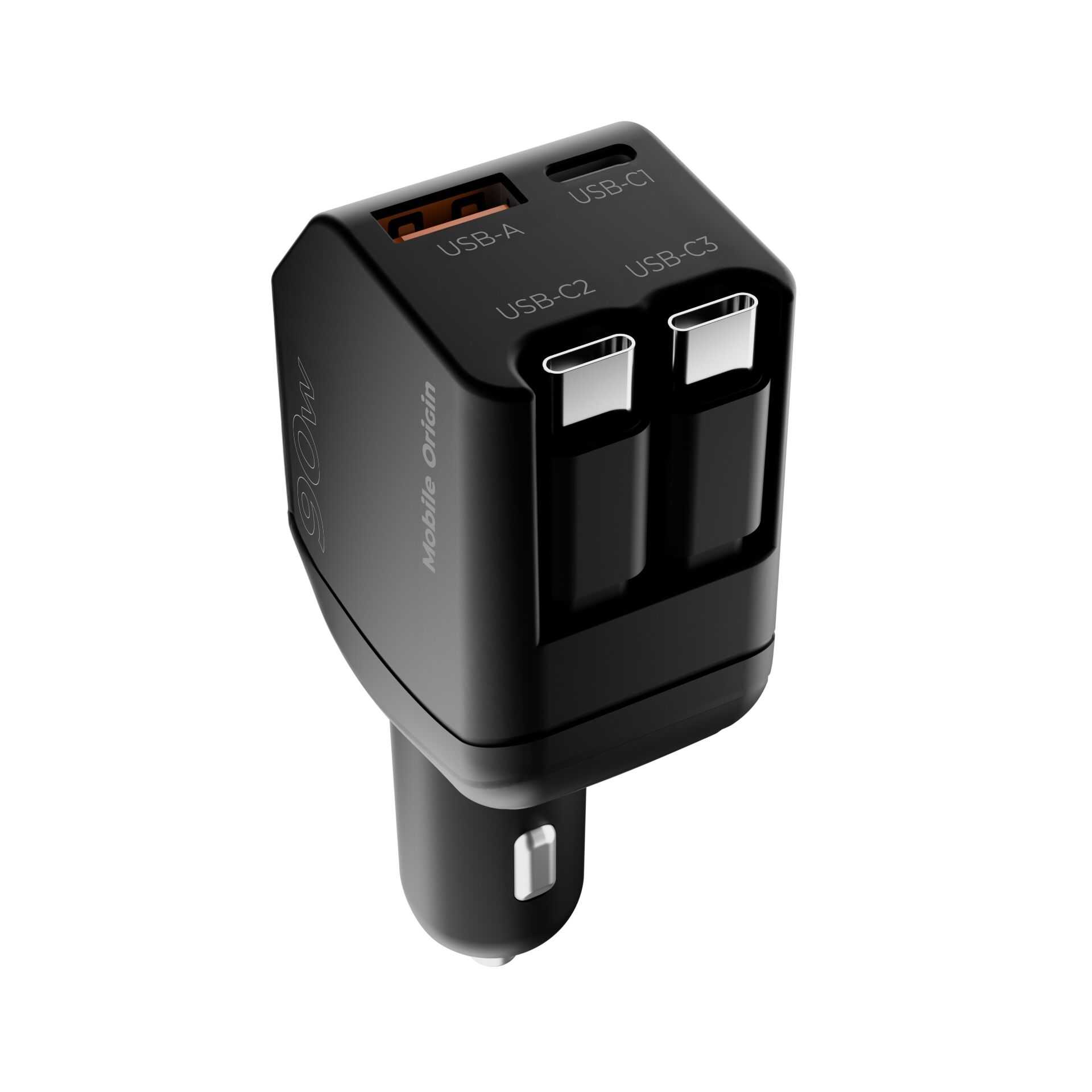 USB-Ladeadapter, EU-Steckernetzteil, 4-Port-USB, USB-C, USB-A