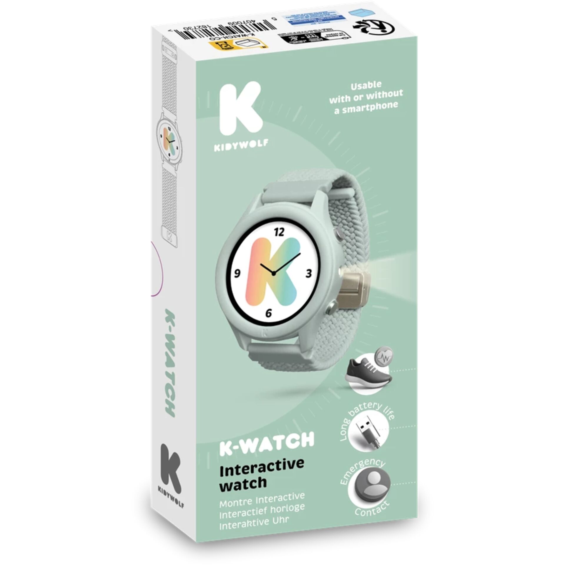 K-Watch, Interaktive Uhr, Kinderuhr, Smartwatch, K-Brand