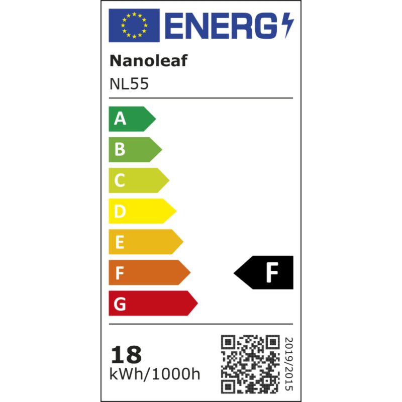 Nanoleaf Essentials Smart Light  Strip Expansion - 1m – Energieeffizienzklasse F