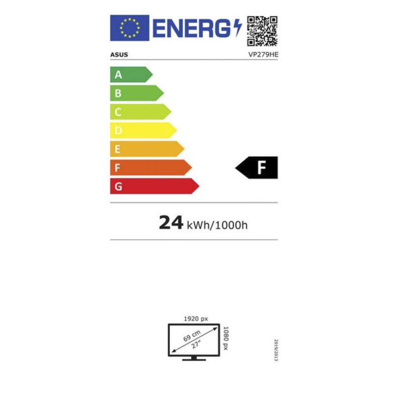 Asus VP279HE – Energieeffizienzklasse F