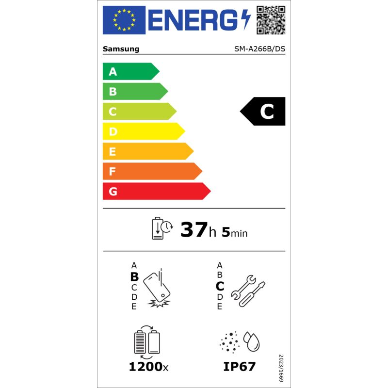 Samsung Galaxy A26 5G 128GB  White – Energieeffizienzklasse C